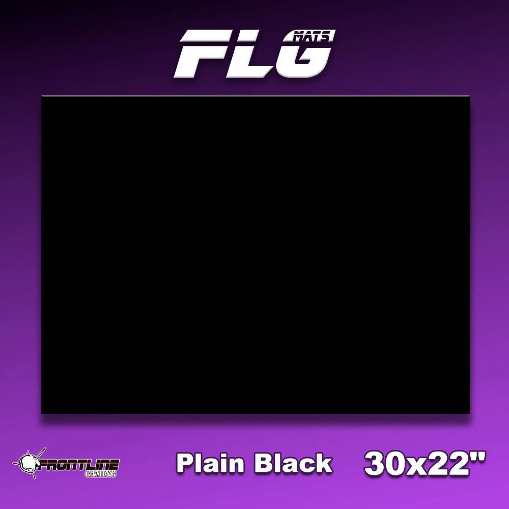FLG Mats: Plain Black - Image 9
