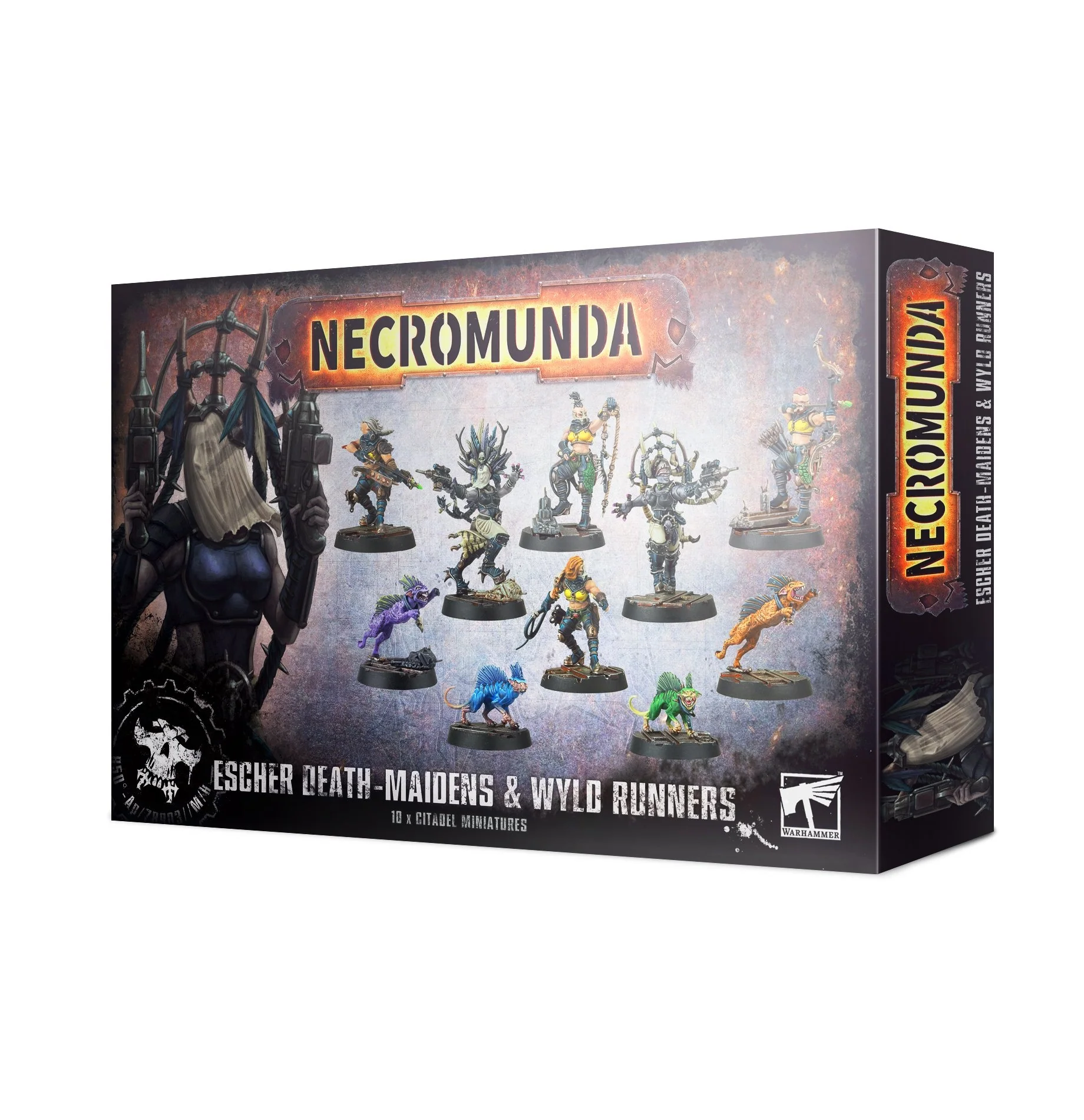 Necromunda: House Escher Death Maidens and Wyld Runners