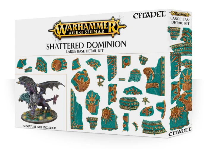 Age Of Sigmar: Shattered Dominion Large Base Detail