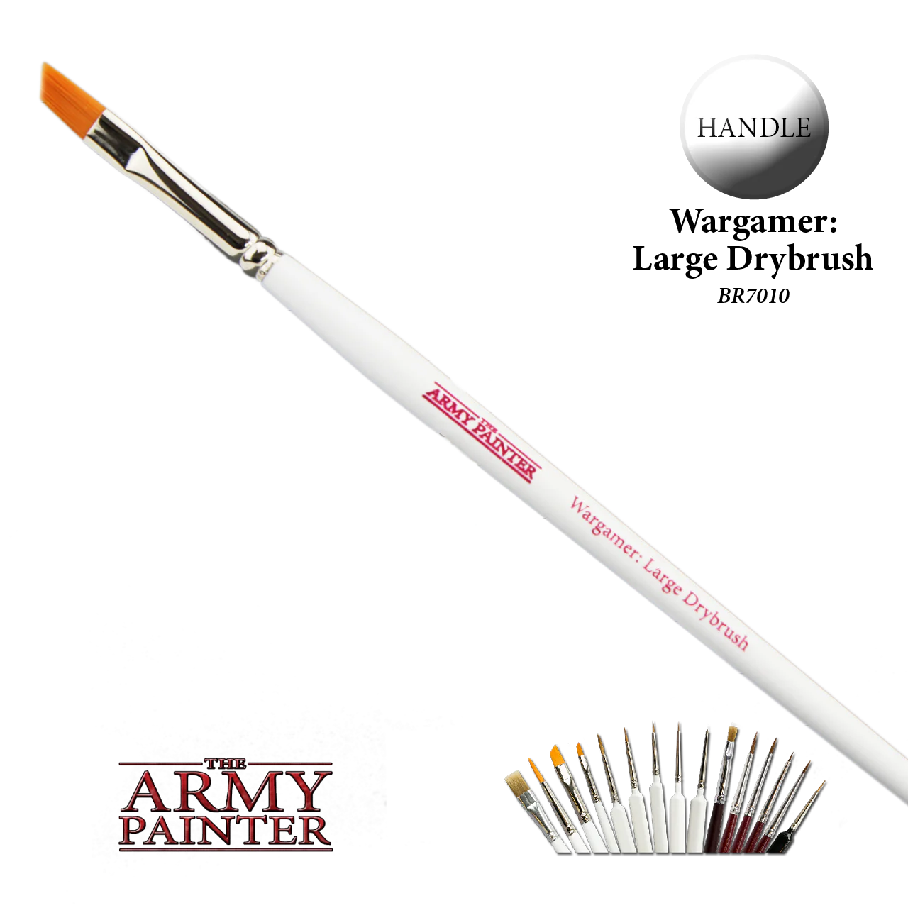 The Army Painter: Brush, Wargamer Large Drybrush