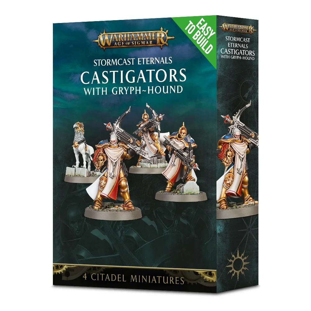 Stormcast Eternals: Easy To Build Castigators With Gryph Hounds