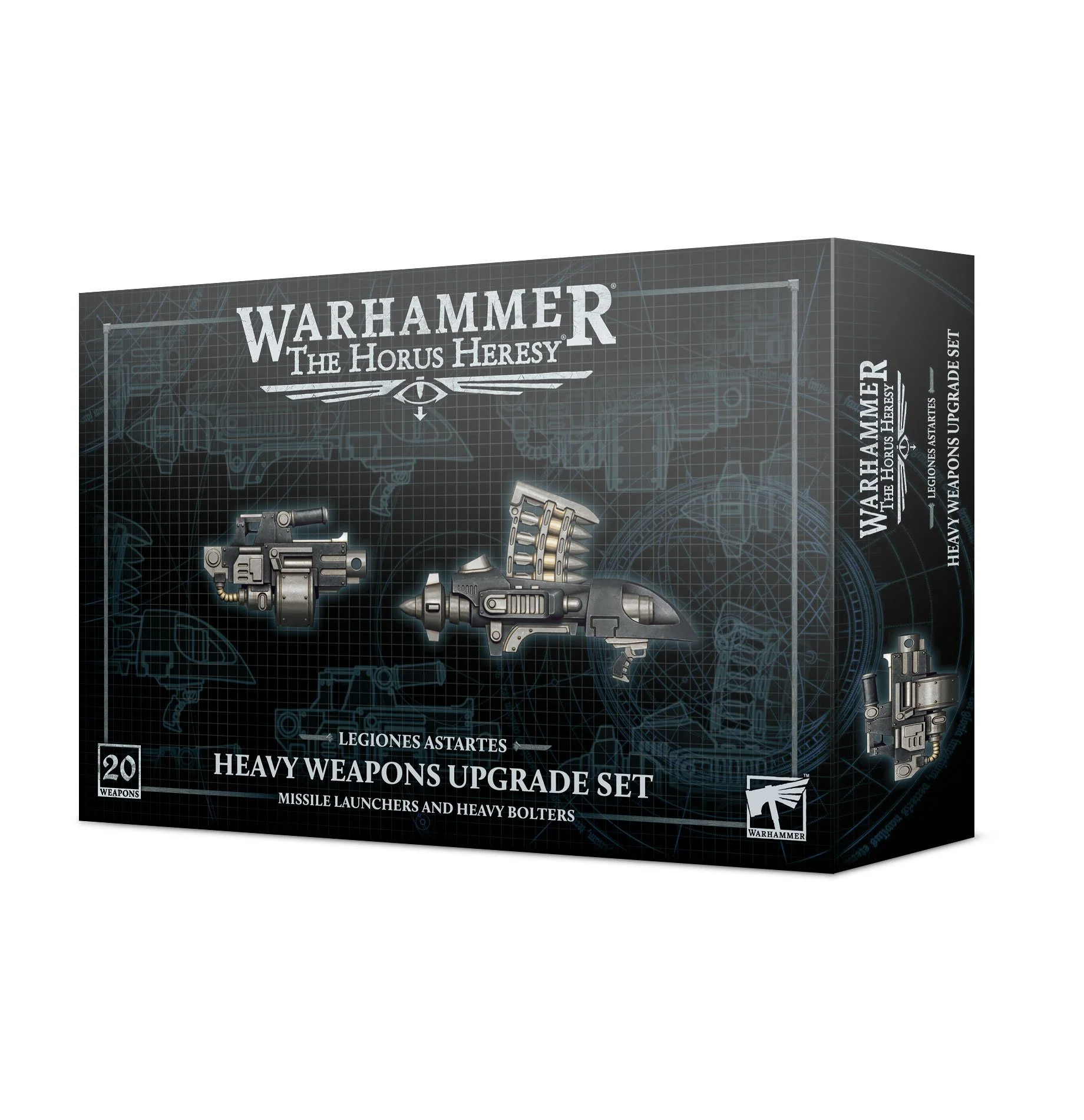 Legiones Astartes: Heavy Weapons Upgrade Set, Missile Launchers and Heavy Bolters
