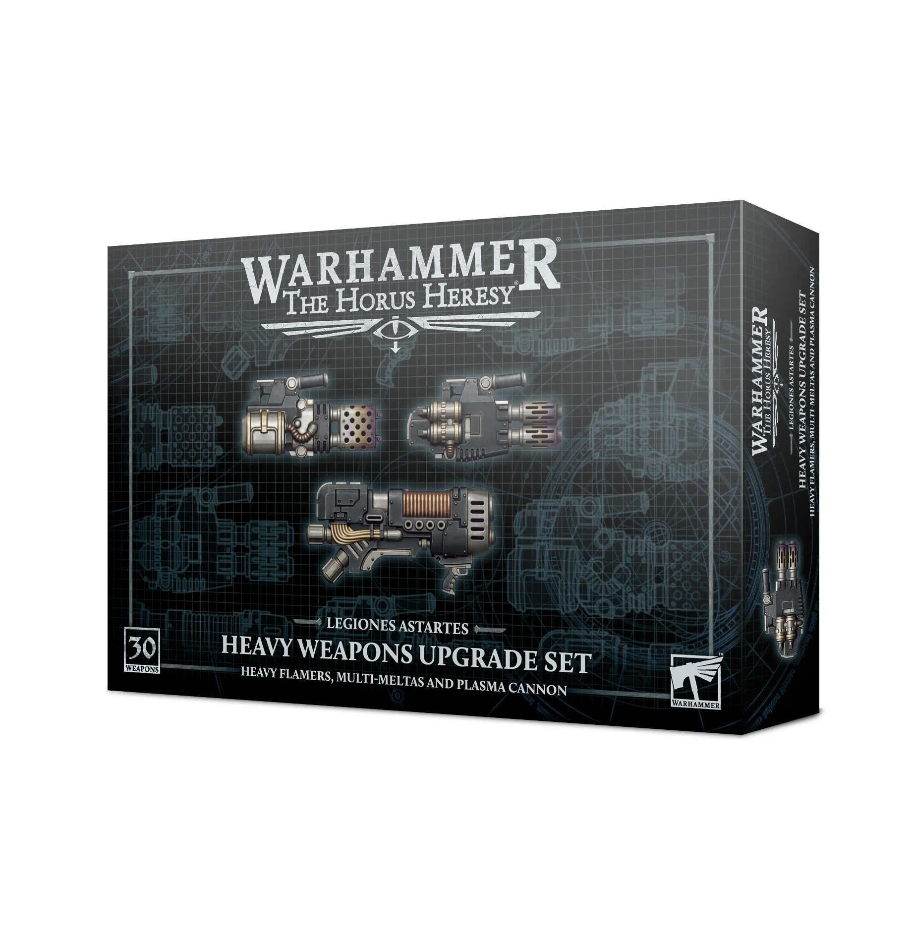 Legion Astartes: Heavy Weapons Upgrade Set, Flamers, Meltas, Plasma Cannons