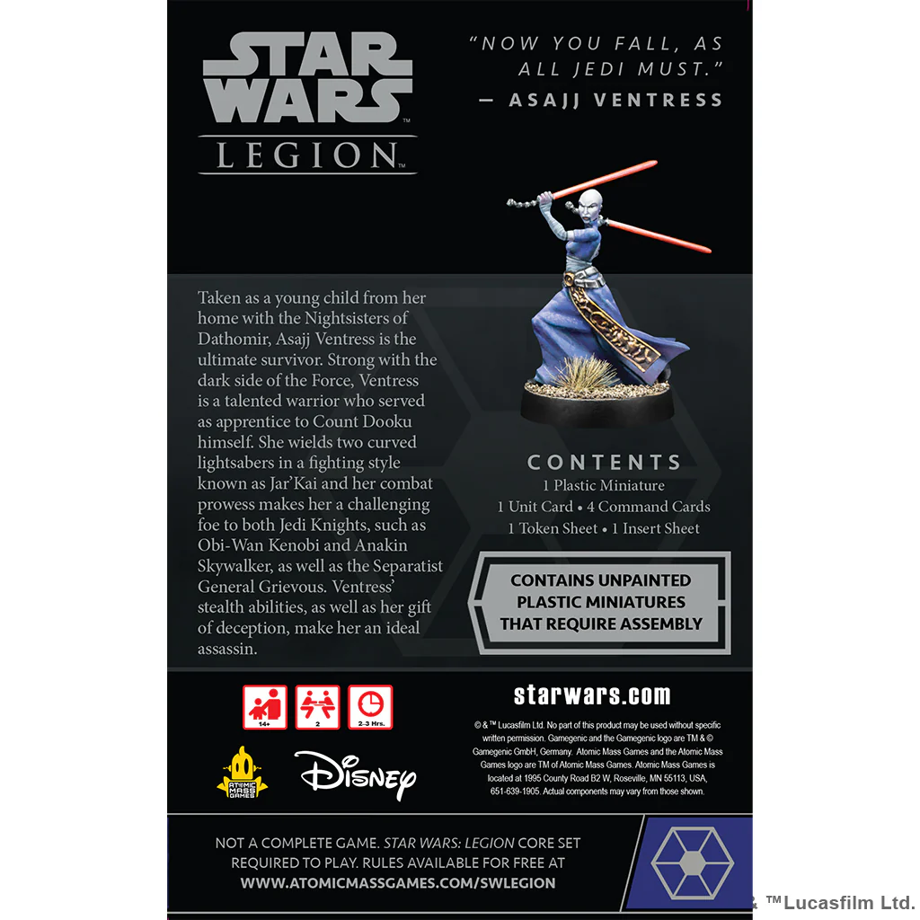 Star Wars: Legion- Asajj Ventress - Image 2