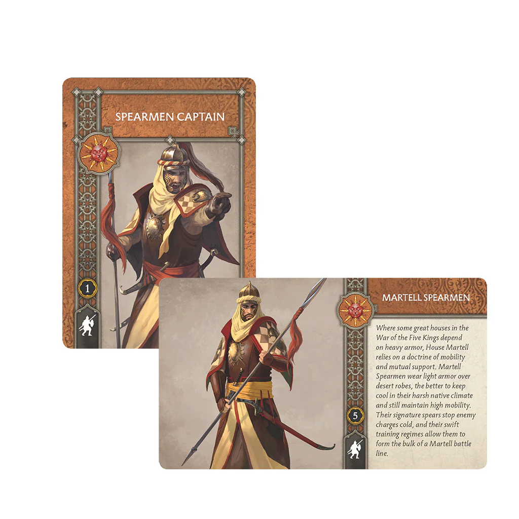 A Song of Ice and Fire: Tabletop Miniatures Game - Martell Spearmen - Image 3