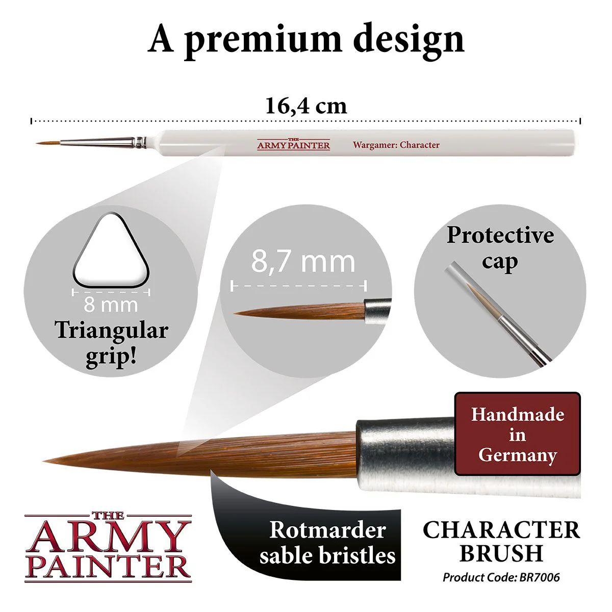 The Army Painter: Wargamer Brush - Character - Image 2