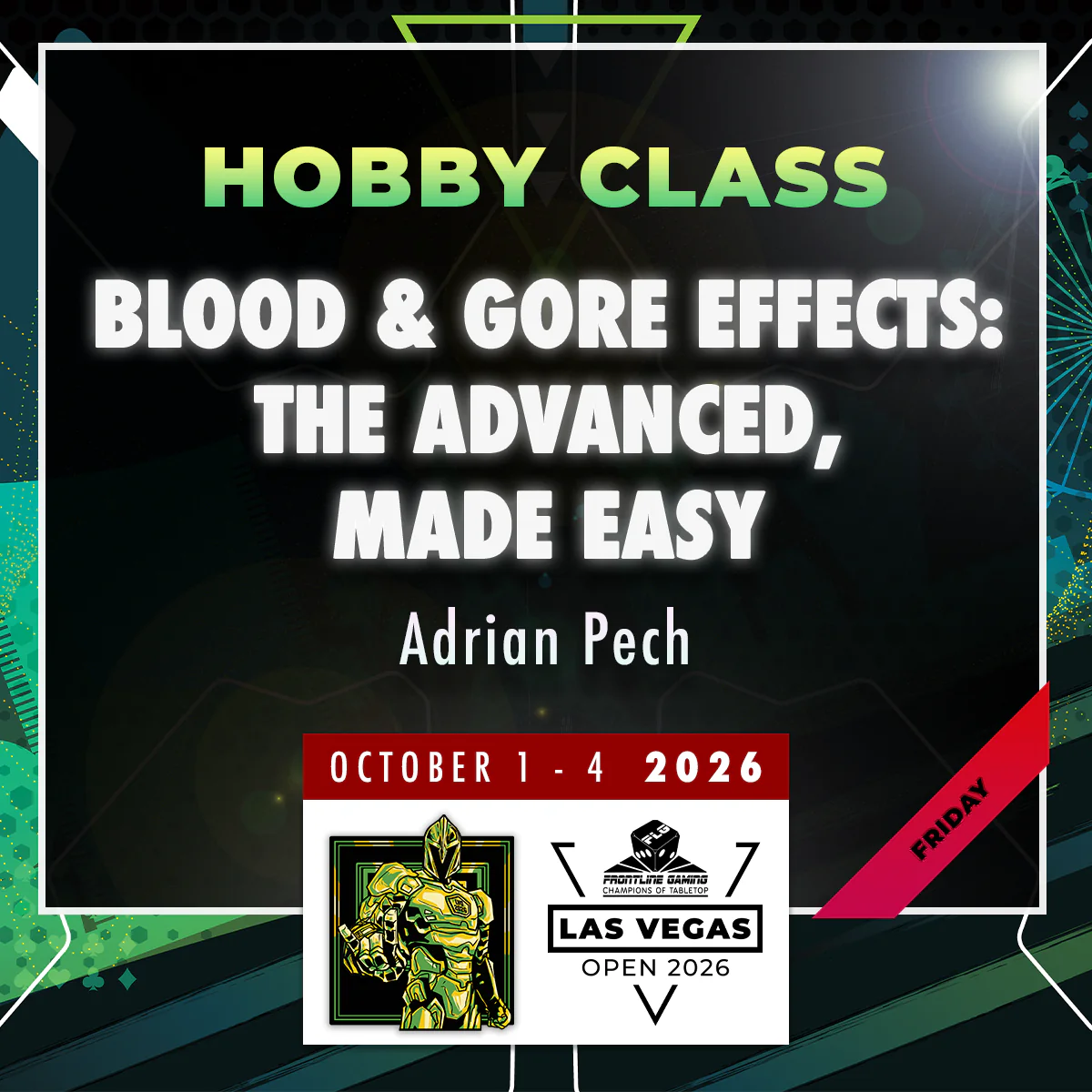 Adrian Pech - Blood and Gore Effects: The Advanced Made Easy - LVO 2026 Hobby Class - Image 3