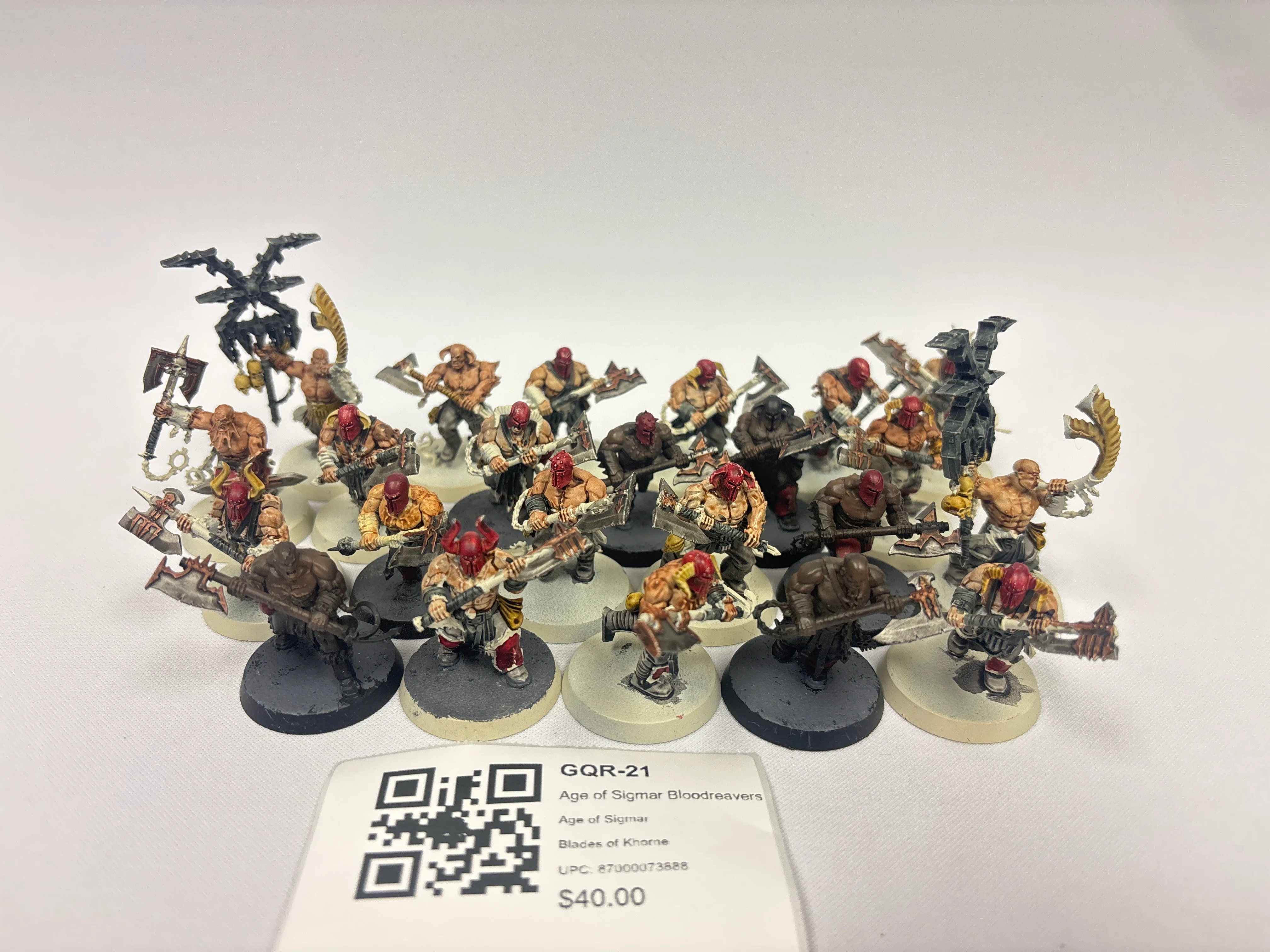 Age of Sigmar Bloodreavers GQR-21