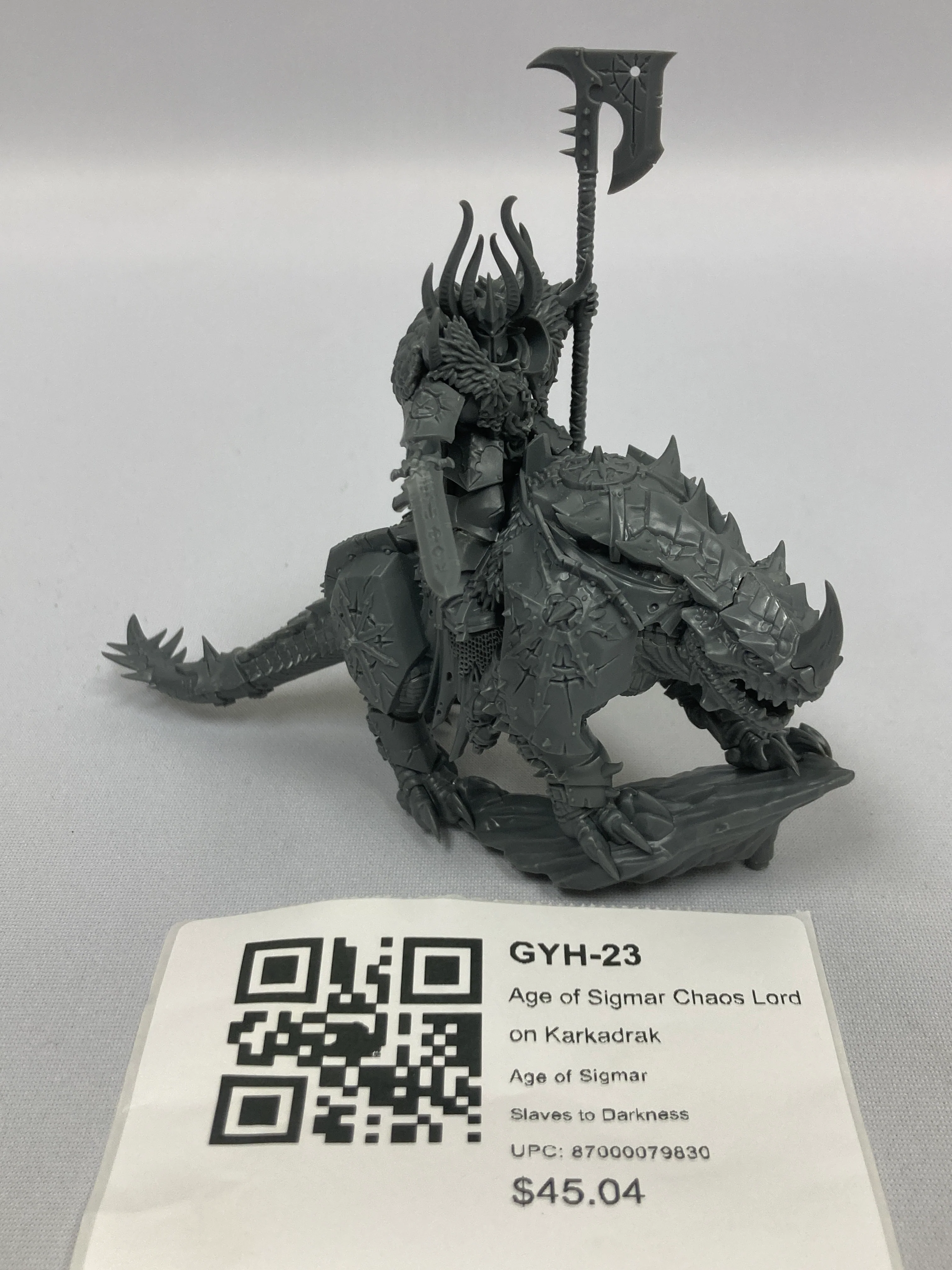 Age of Sigmar Chaos Lord on Karkadrak GYH-23