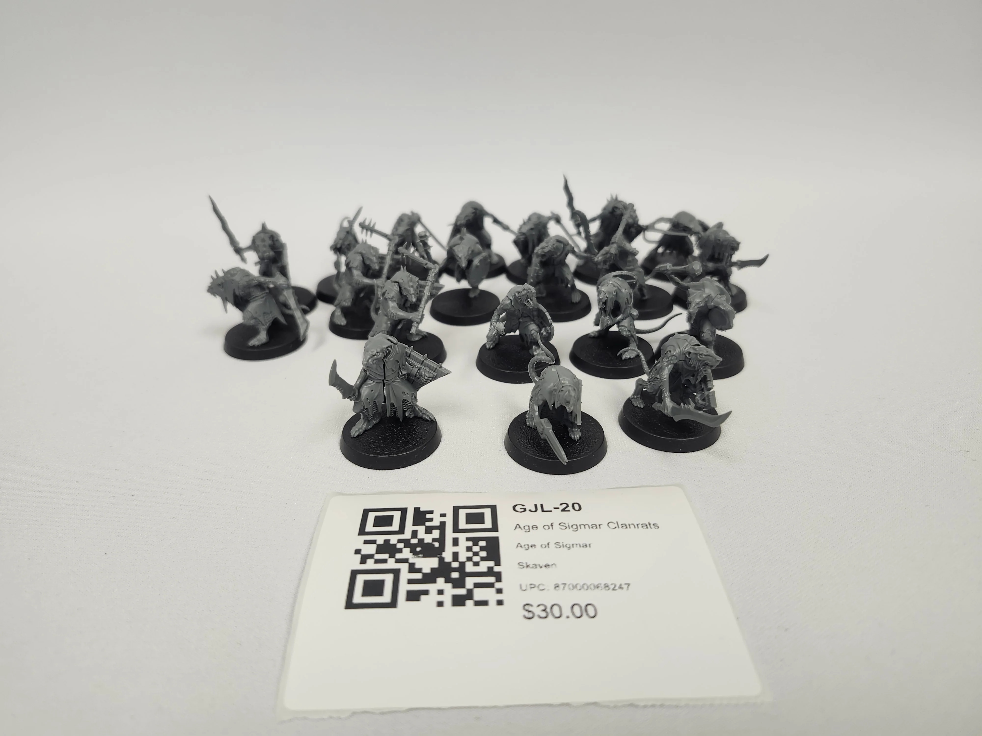 Age of Sigmar Clanrats GJL-20