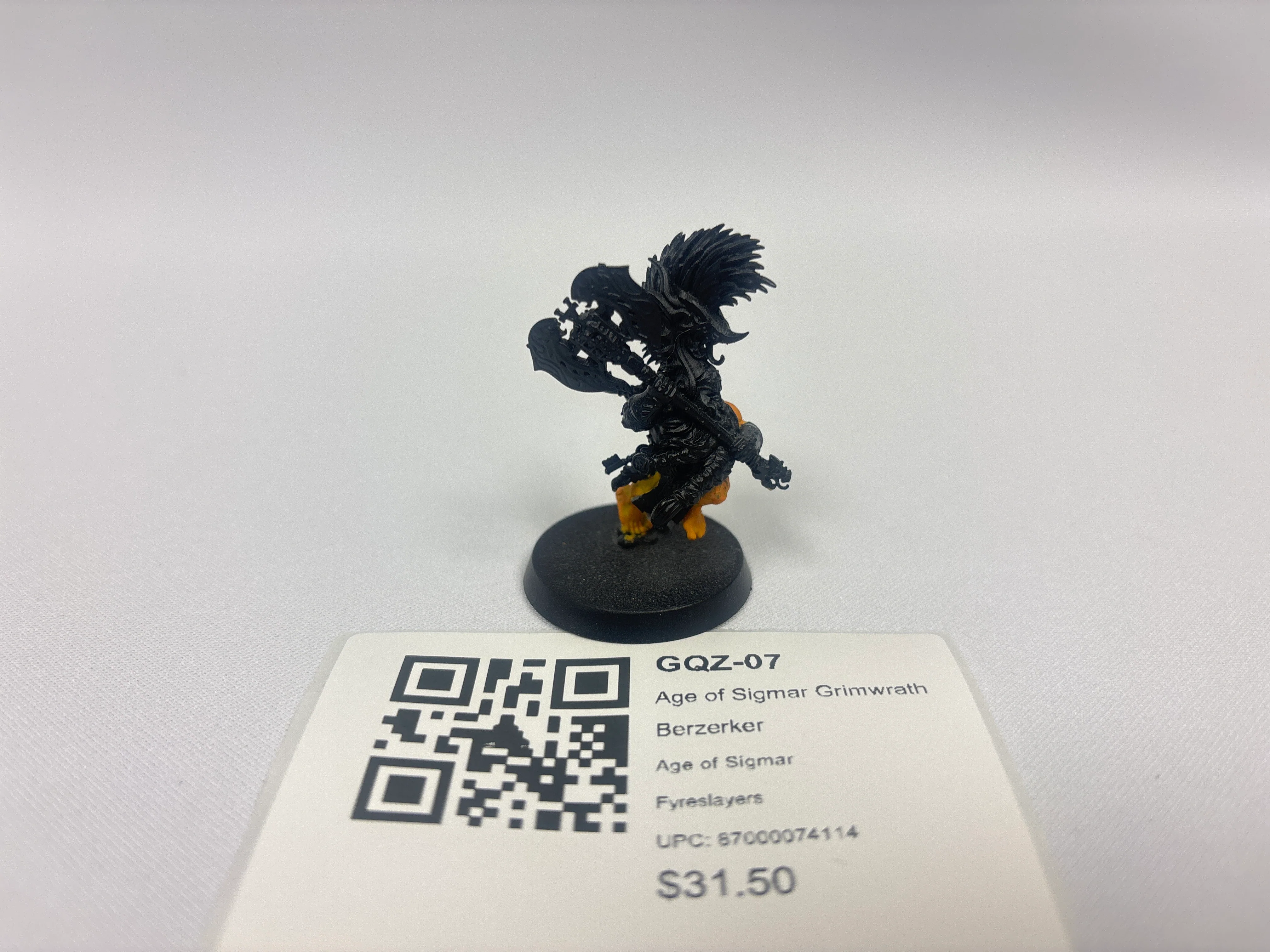 Age of Sigmar Grimwrath Berzerker GQZ-07