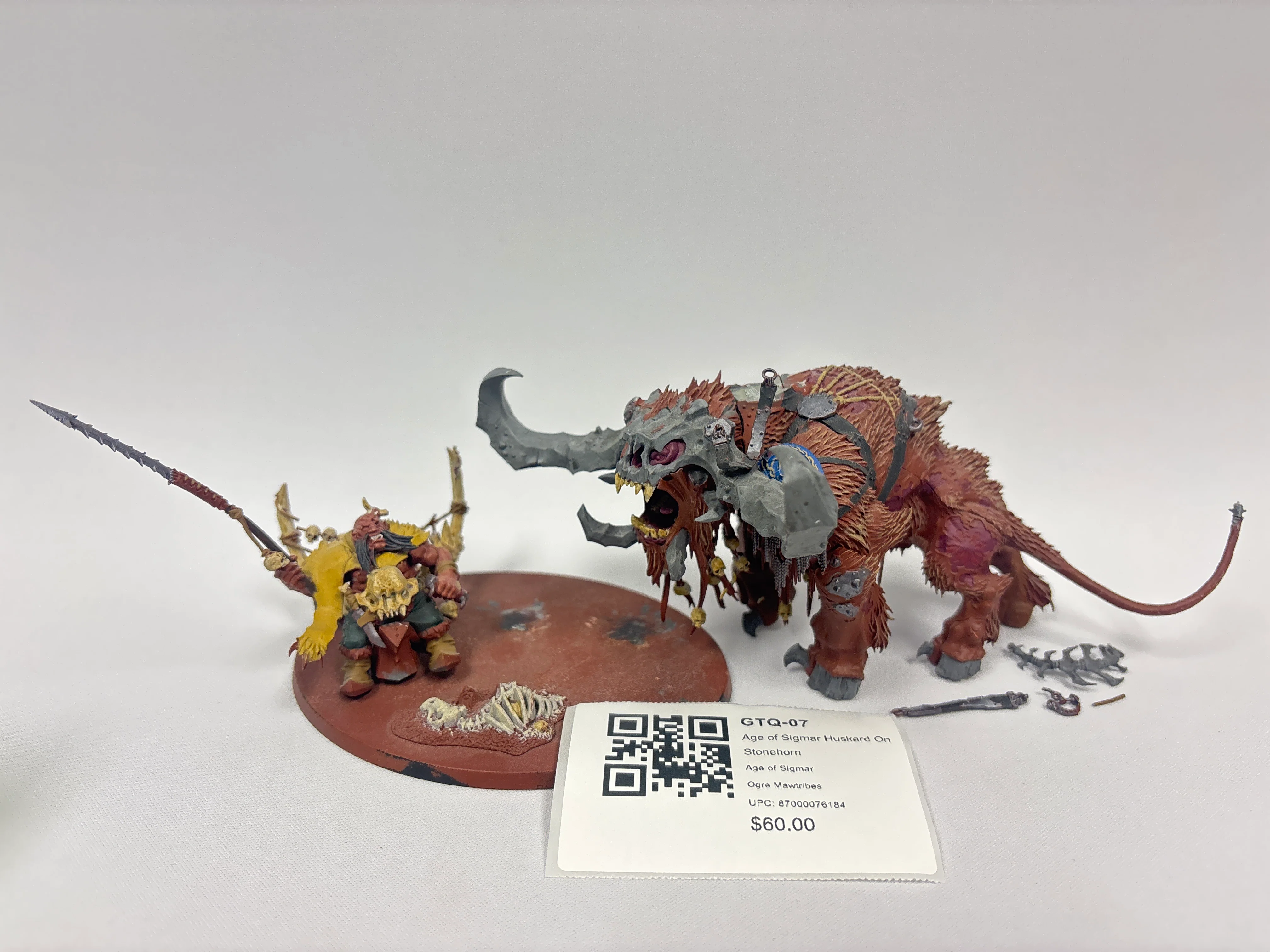 Age of Sigmar Huskard On Stonehorn GTQ-07