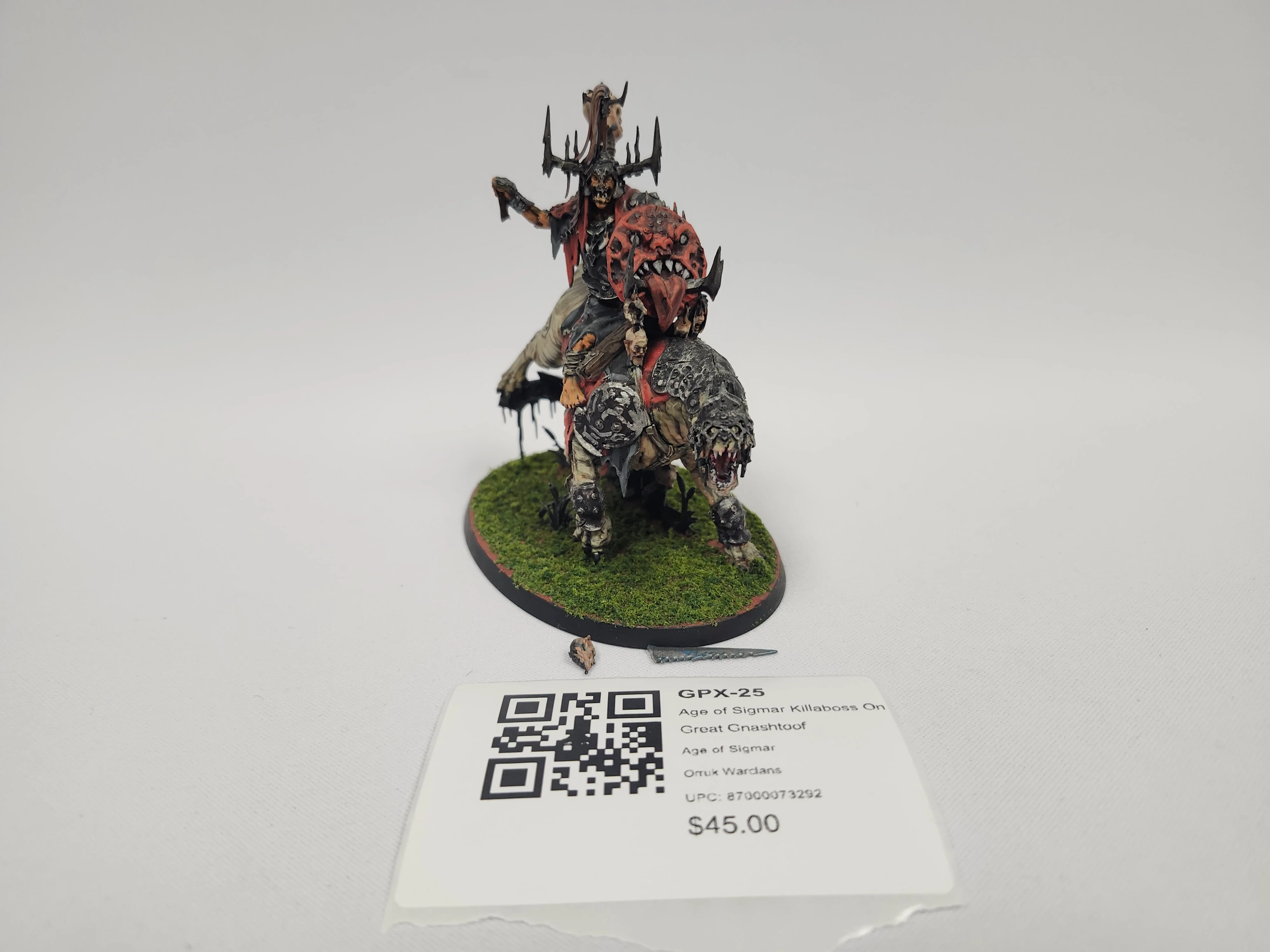 Age of Sigmar Killaboss On Great Gnashtoof GPX-25