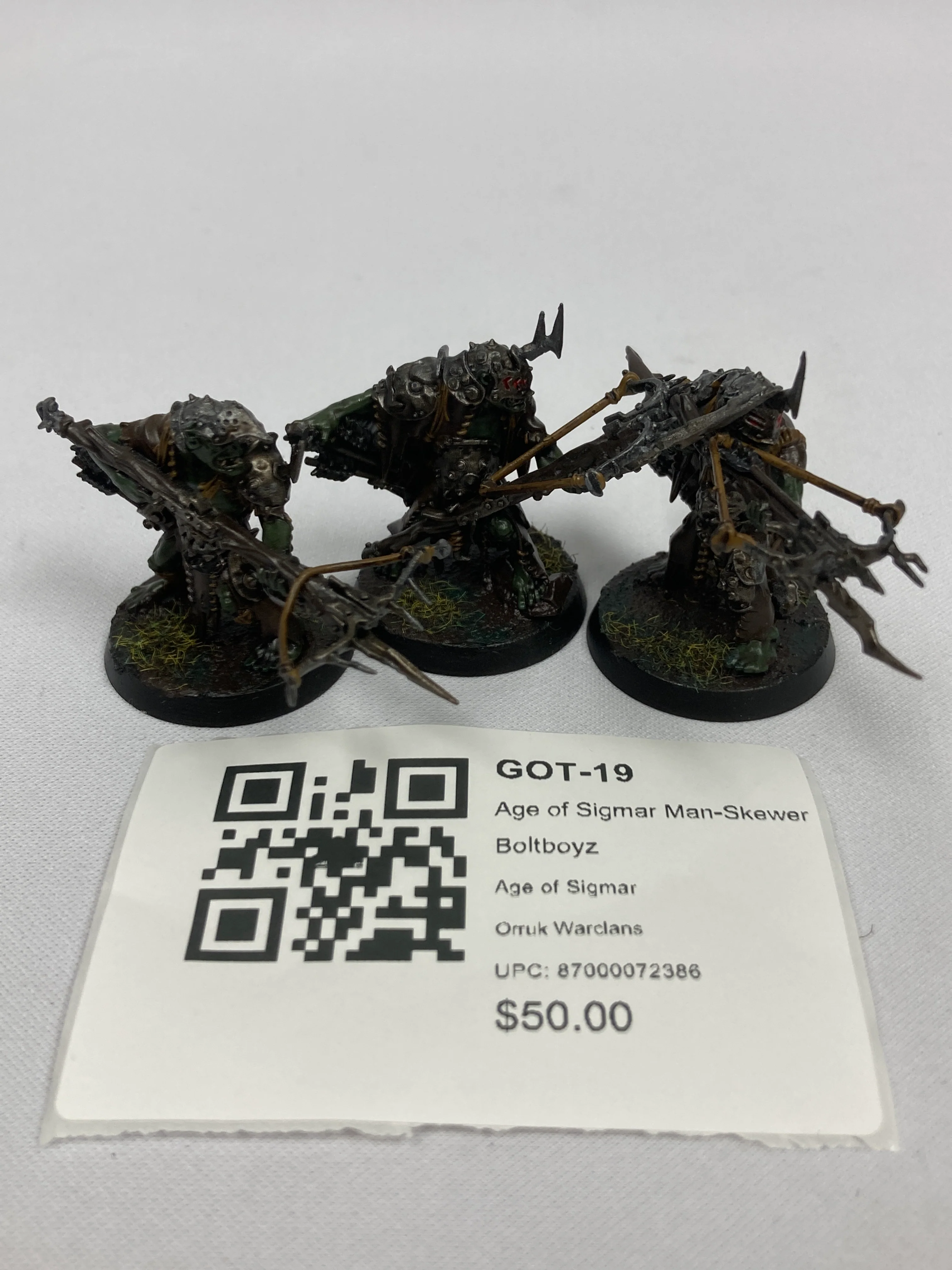Age of Sigmar Man-Skewer Boltboyz GOT-19