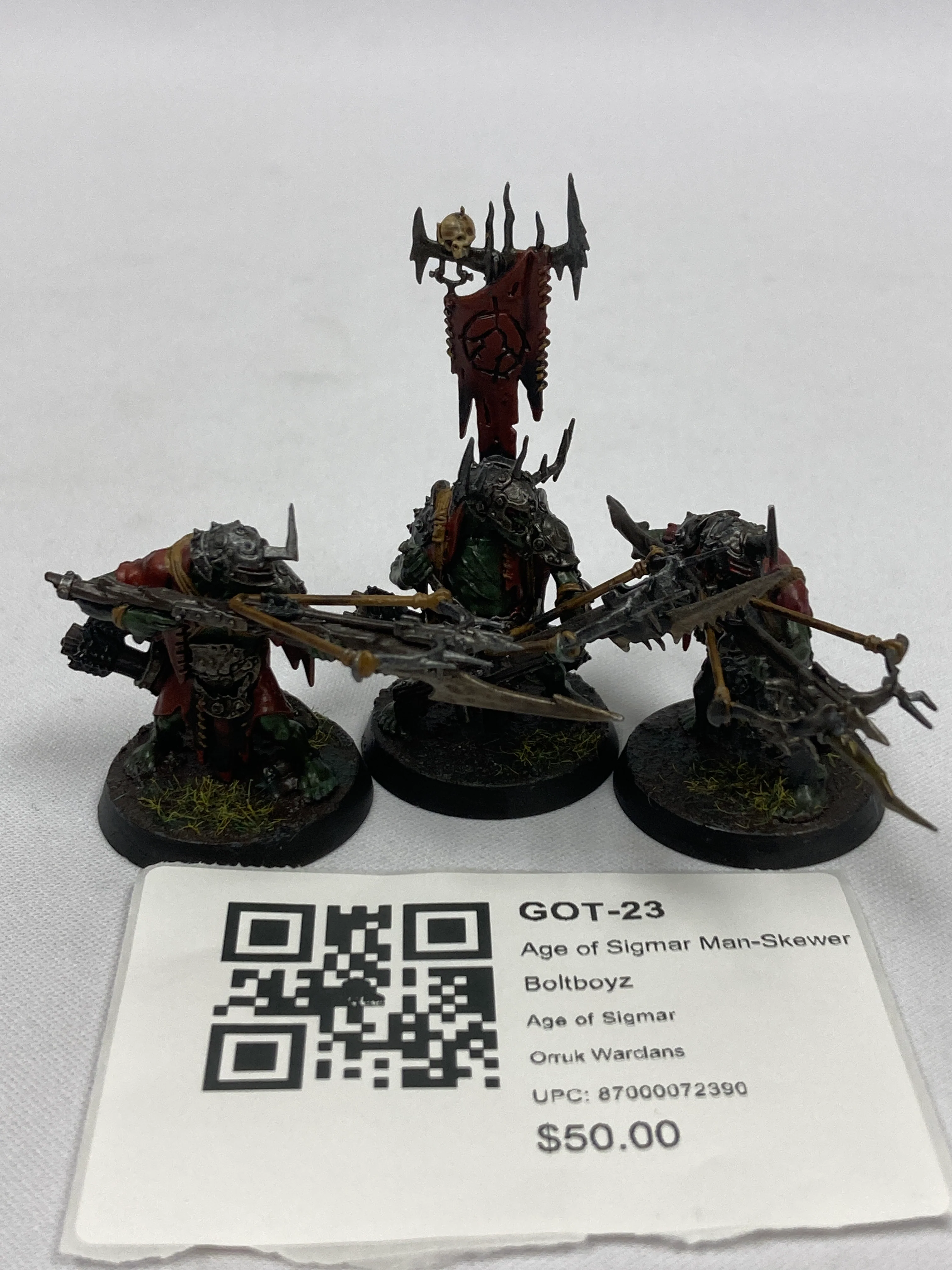 Age of Sigmar Man-Skewer Boltboyz GOT-23