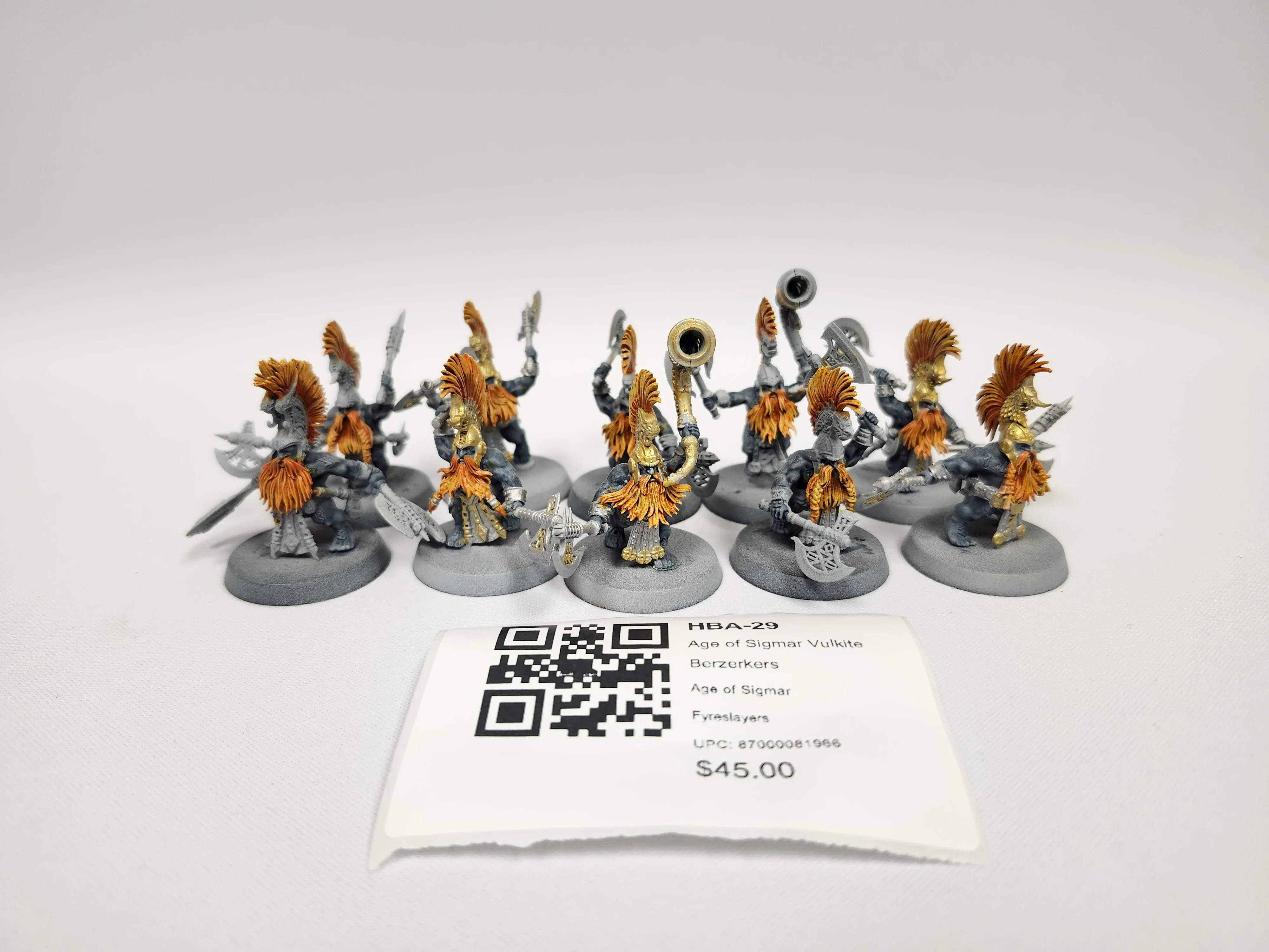 Age of Sigmar Vulkite Berzerkers HBA-29