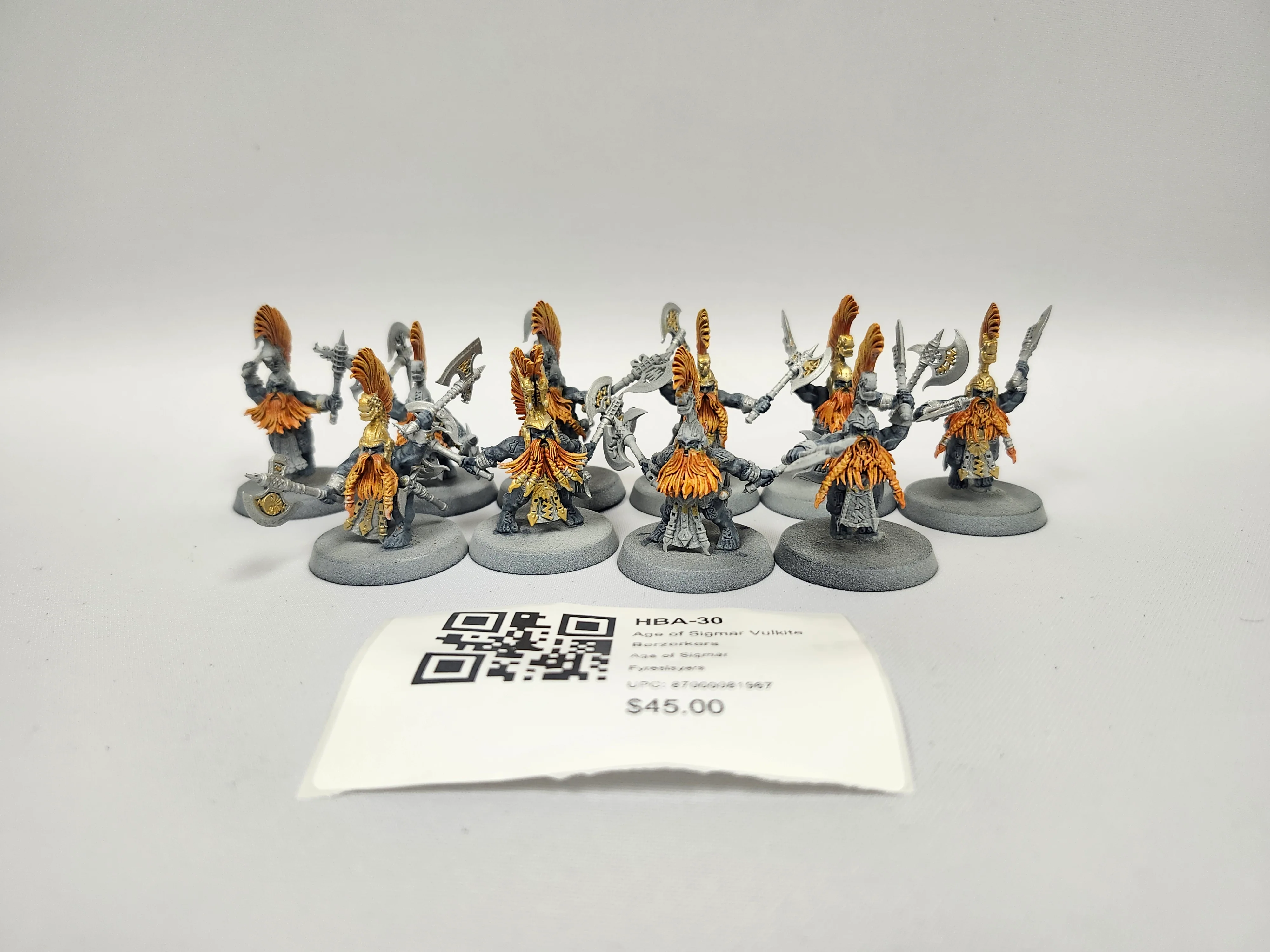 Age of Sigmar Vulkite Berzerkers HBA-30