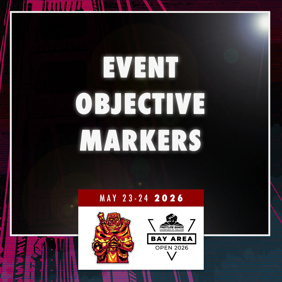 Bay Area Open 2026 - Event Objective Markers