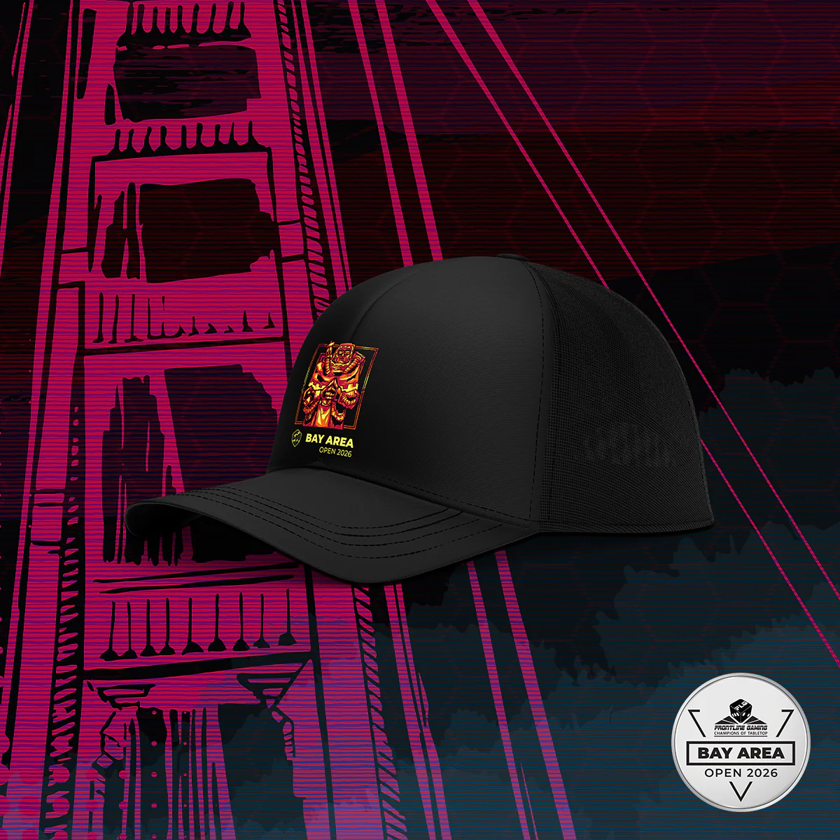 Bay Area Open 2026 - Event Trucker Hat - Image 2