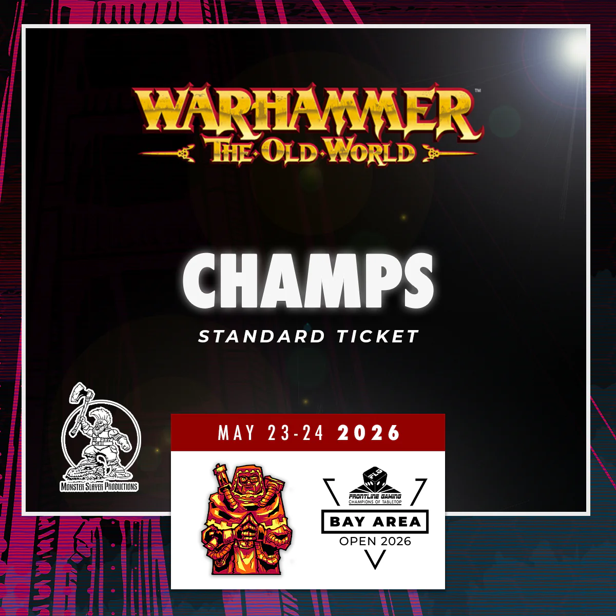 Bay Area Open 2026 - The Old World Championships (Ticket Only)