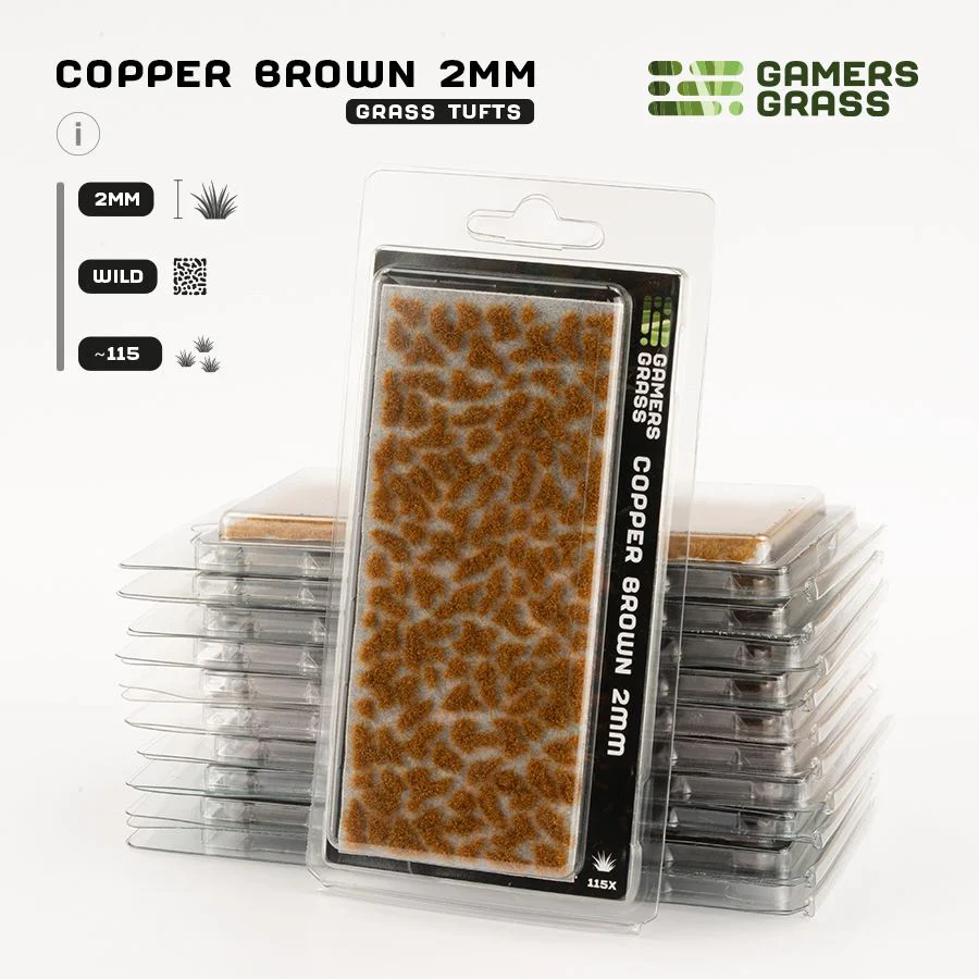 Gamers Grass: Copper Brown 2mm