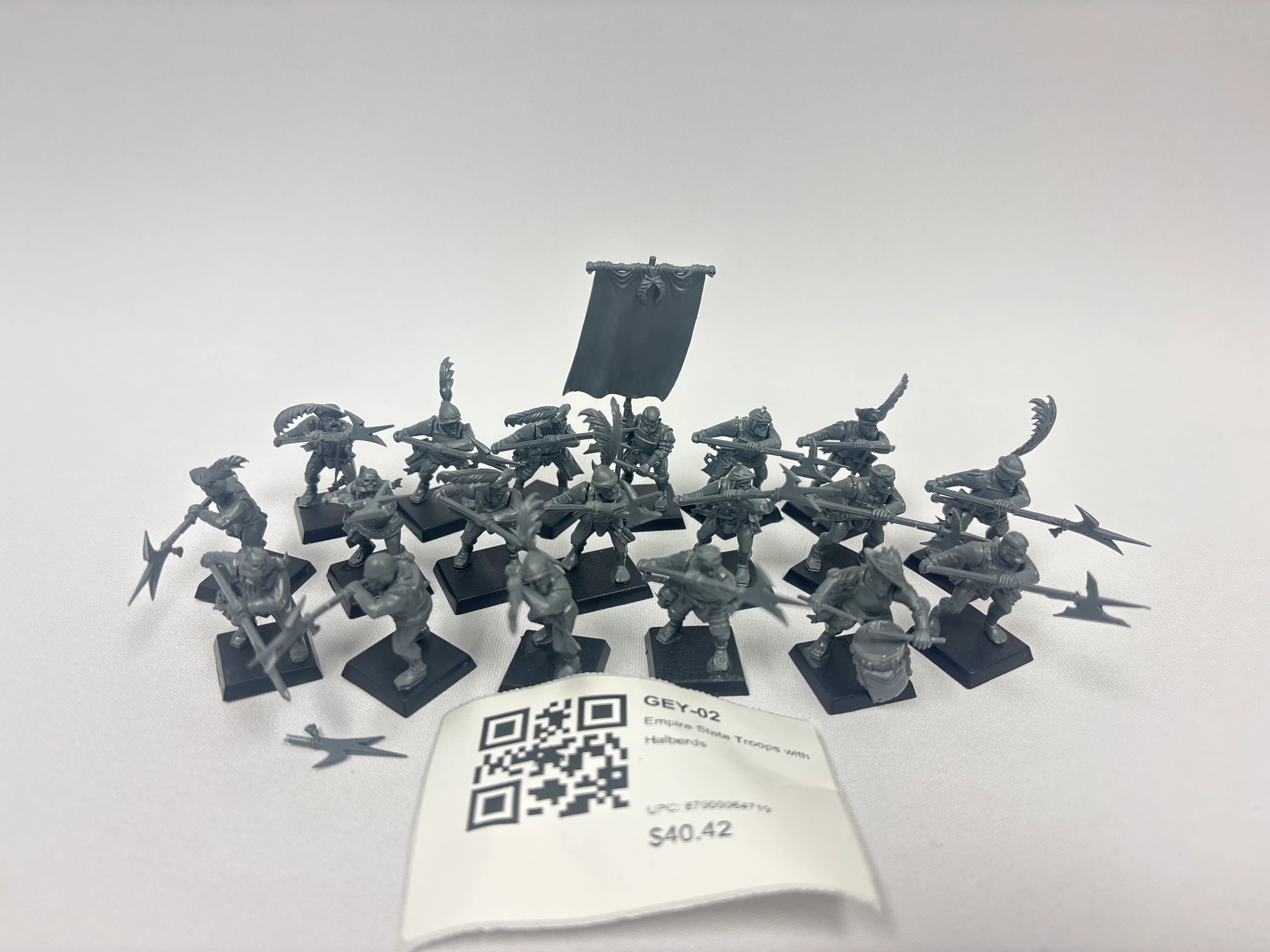 Empire State Troops with Halberds GEY-02