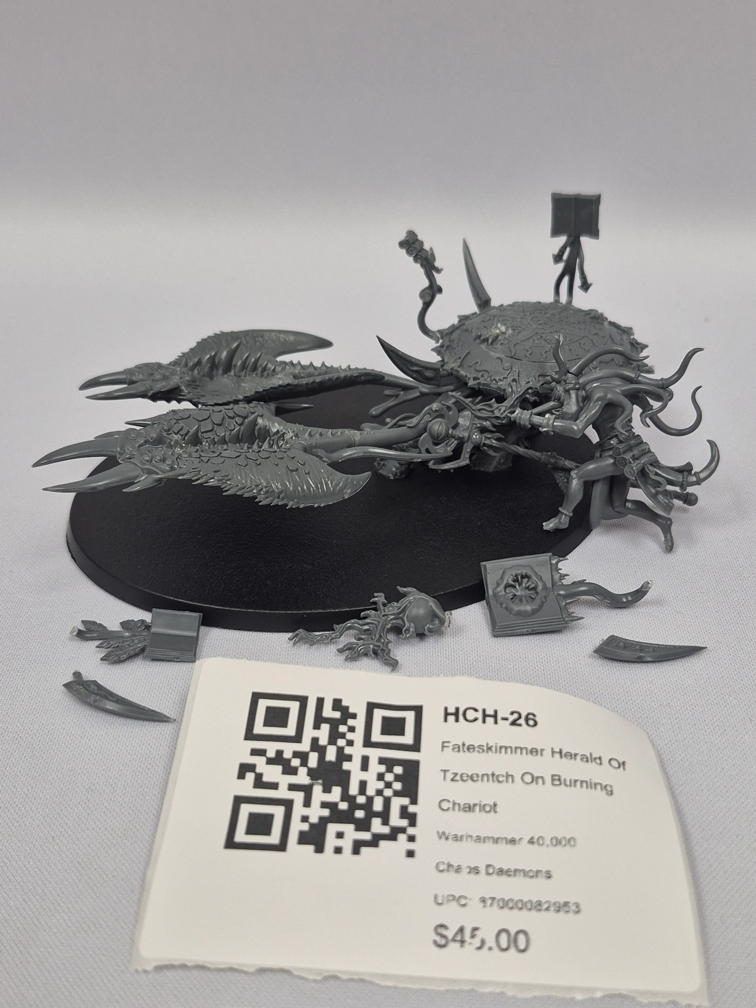 Fateskimmer Herald Of Tzeentch On Burning Chariot HCH-26