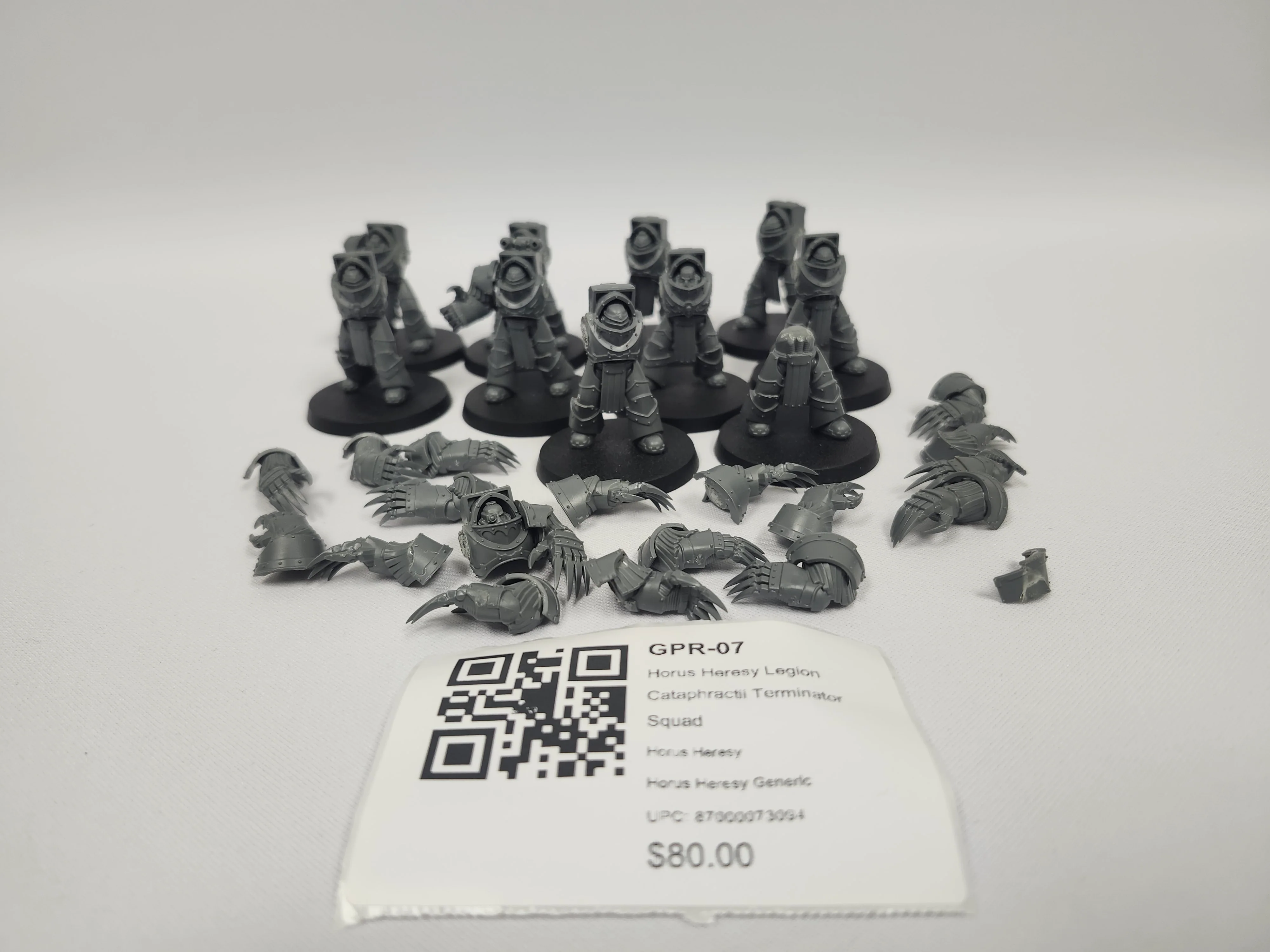 Horus Heresy Legion Cataphractii Terminator Squad GPR-07