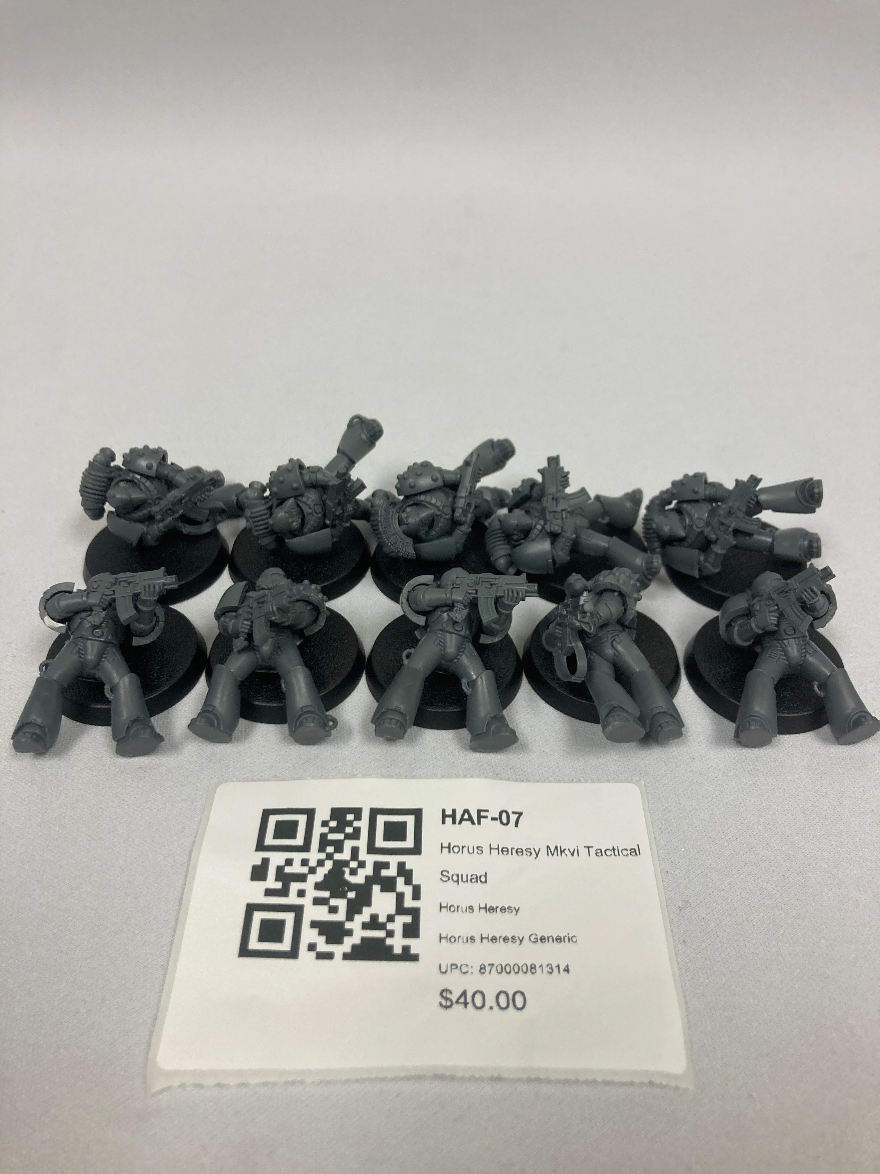 Horus Heresy Mkvi Tactical Squad HAF-07