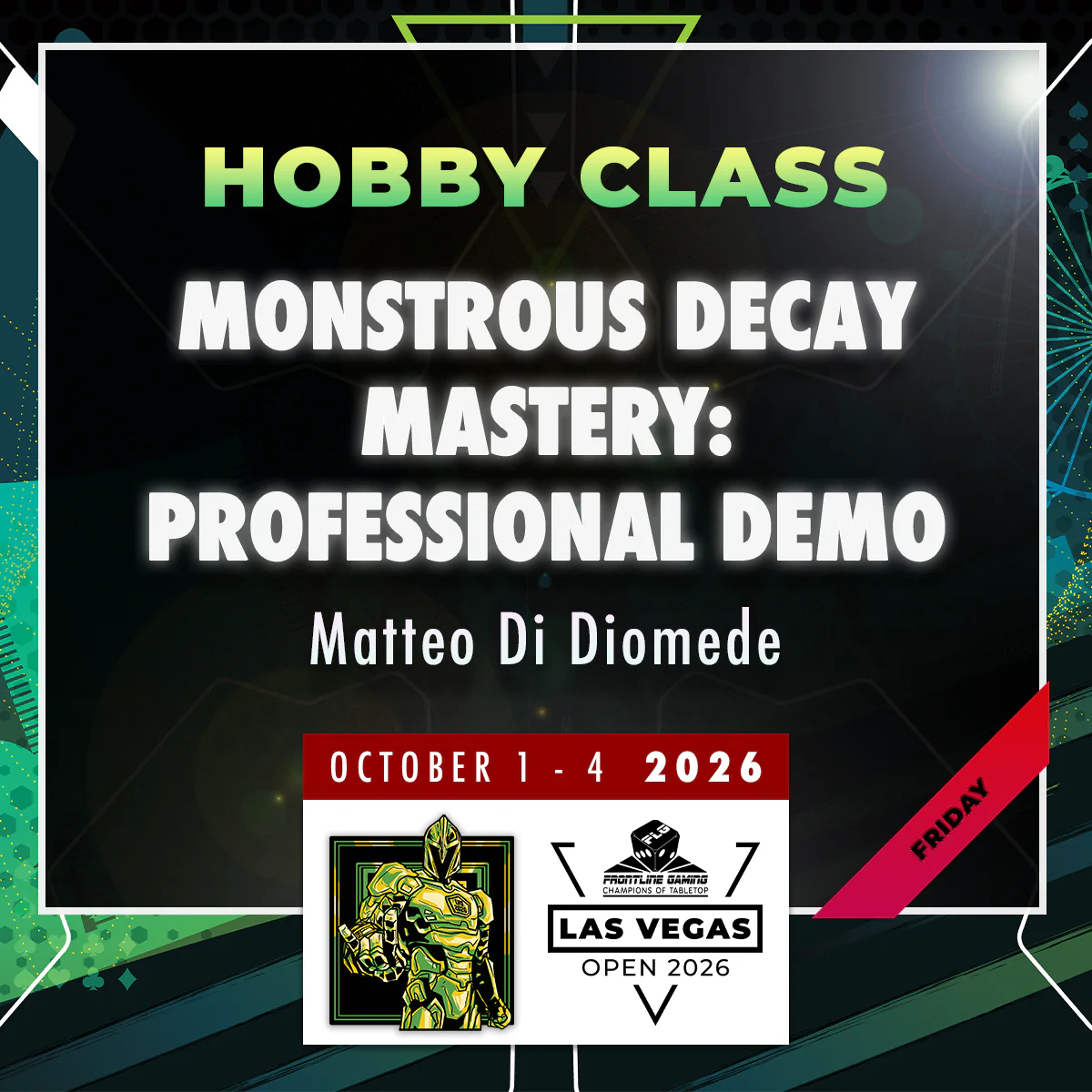 Matteo Di Diomede - Monstrous Decay Mastery: Professional Demo on Expressive Decay Skintone - LVO 2026 Hobby Class
