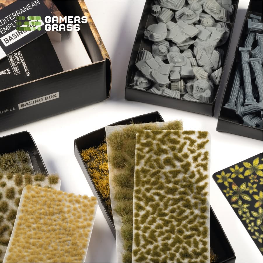 Gamers Grass: Mediterranean Temple Basing Box - Image 3