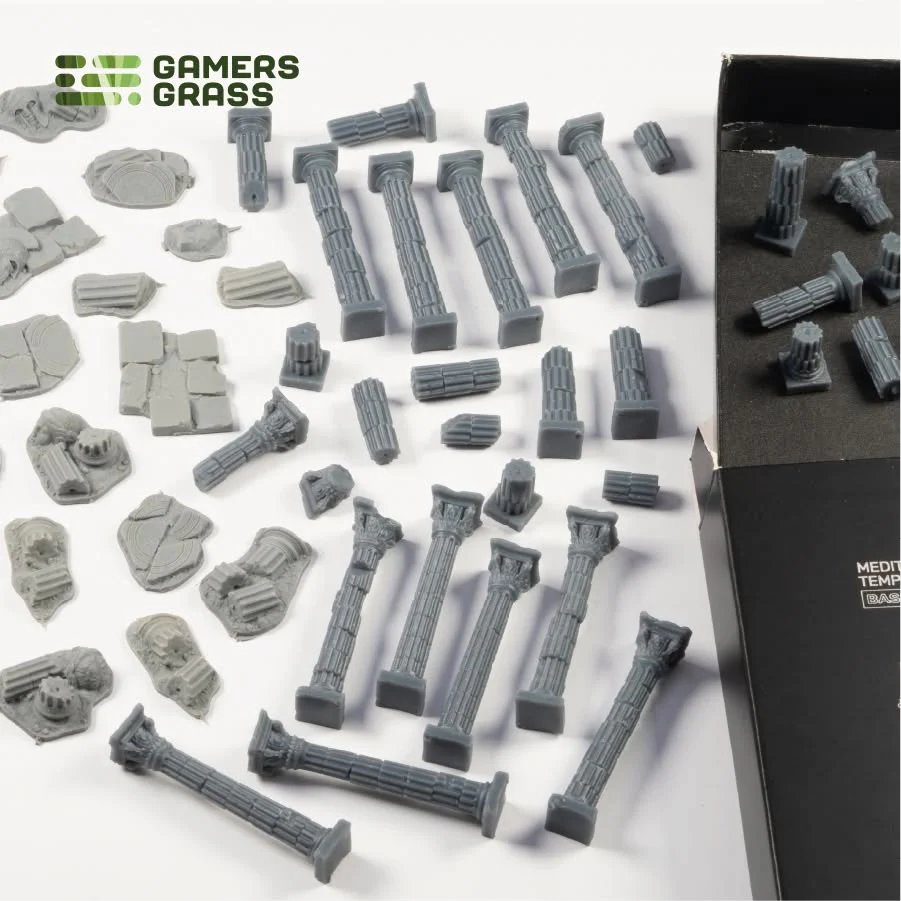 Gamers Grass: Mediterranean Temple Basing Box - Image 5