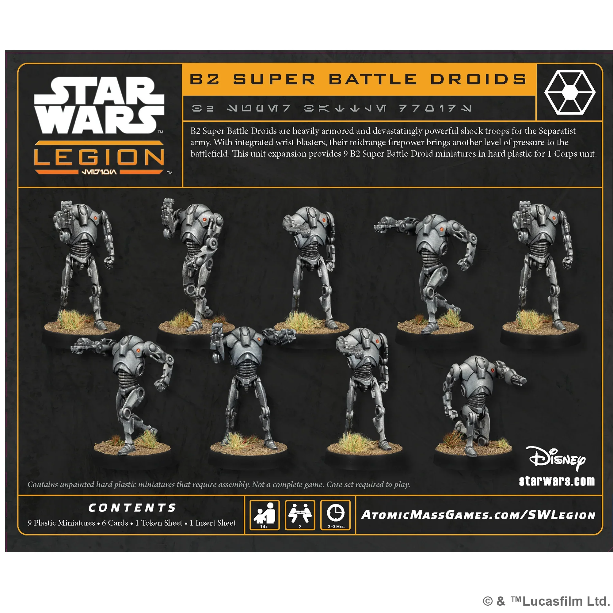 Star Wars Legion B2 Super Battle Droids - Image 2