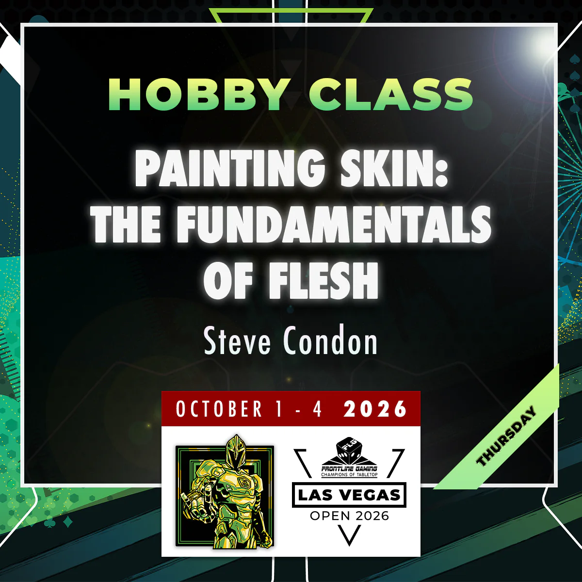 Steve Condon - Painting Skin: The Fundamentals of Flesh - LVO 2026 Hobby Class
