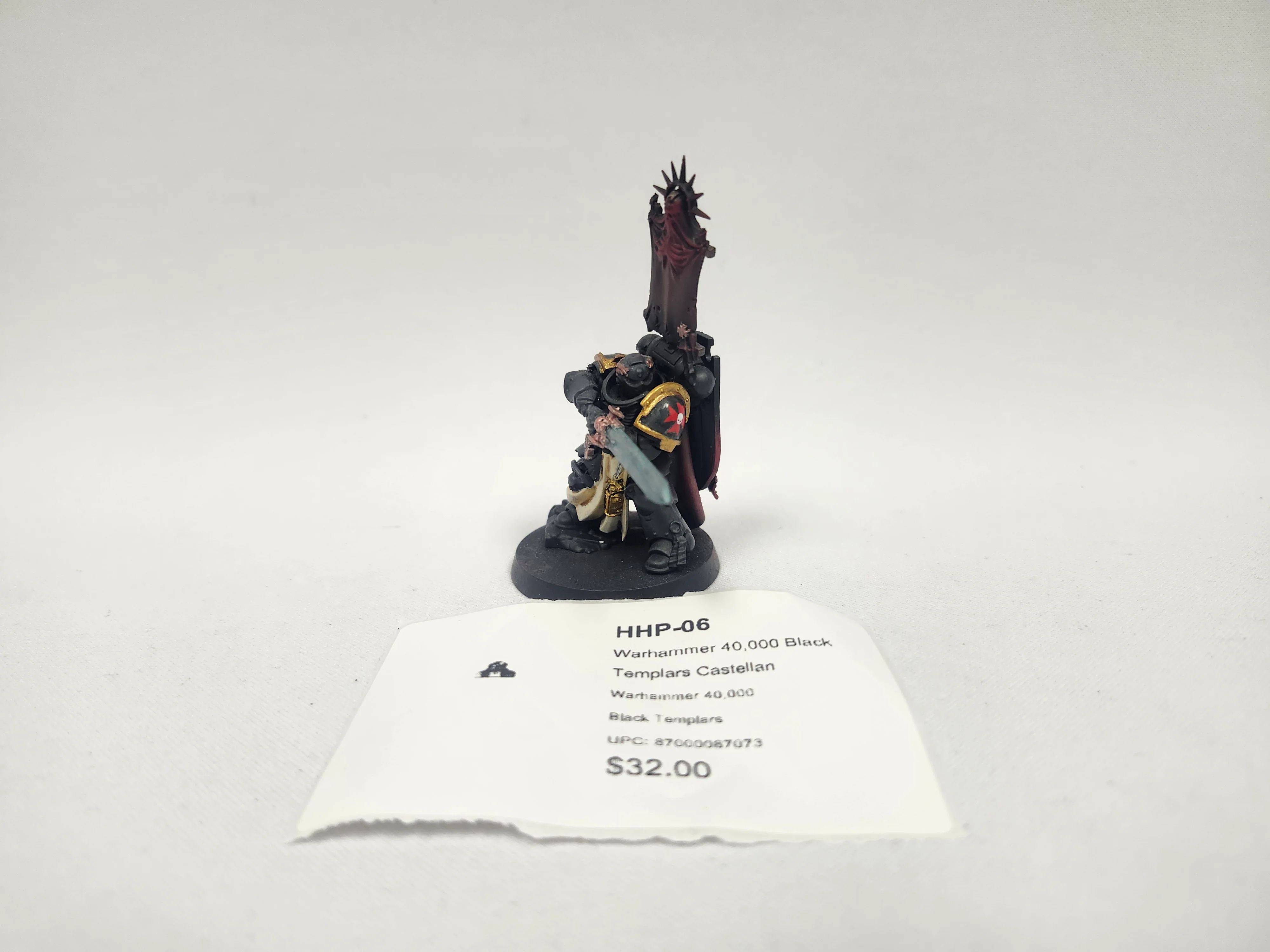 Warhammer 40,000 Black Templars Castellan HHP-06
