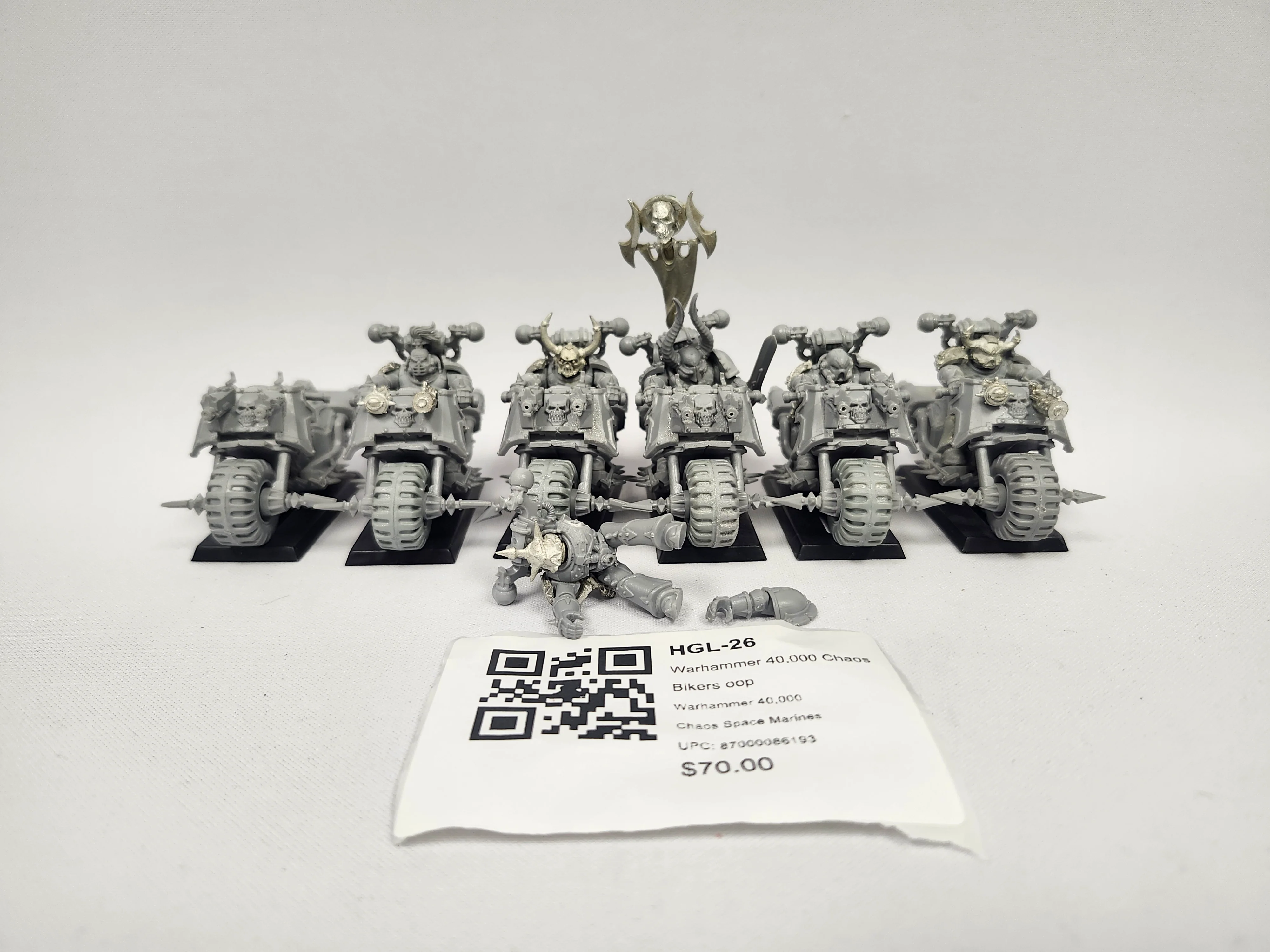 Warhammer 40,000 Chaos Bikers oop HGL-26