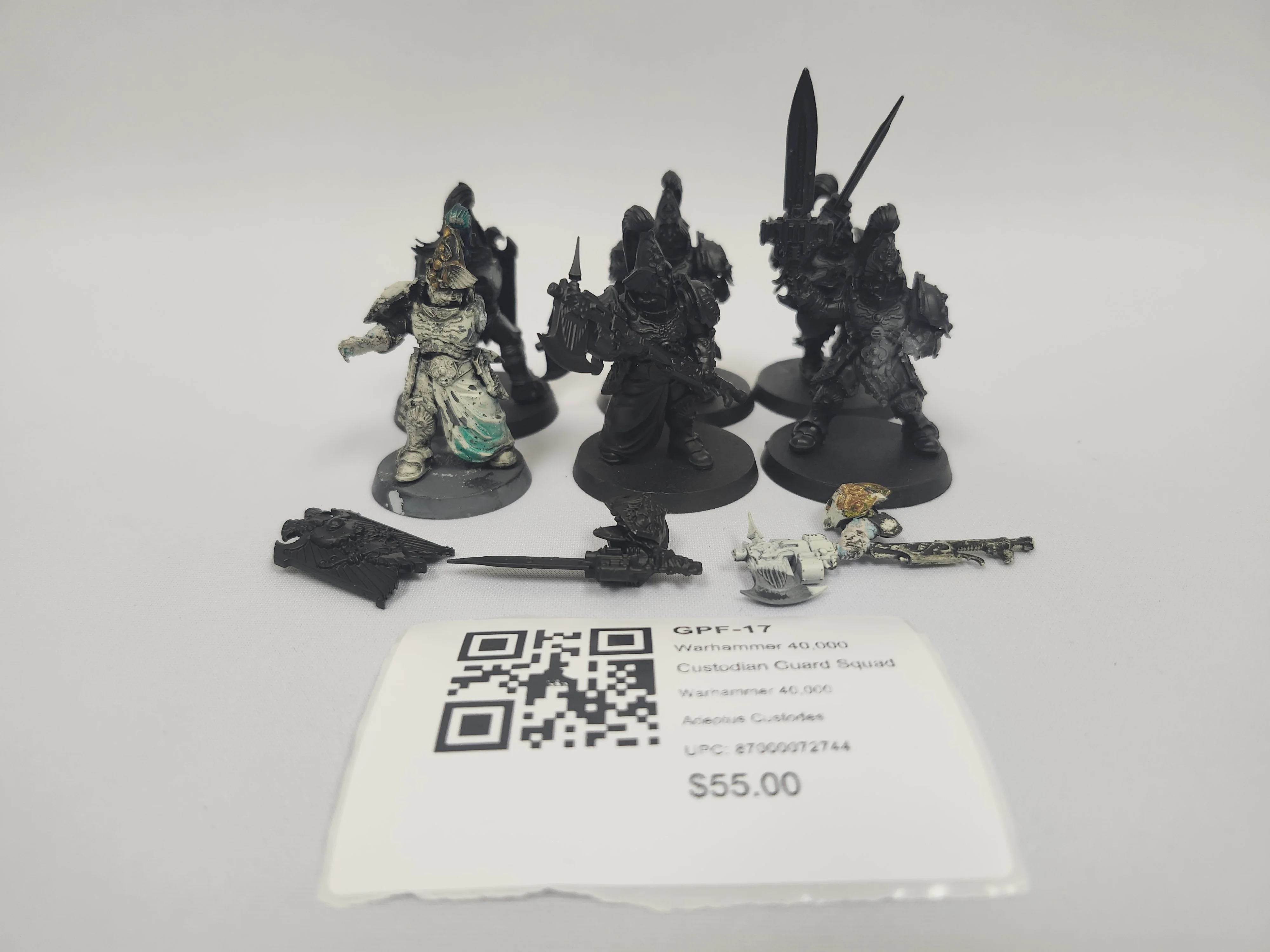 Warhammer 40,000 Custodian Guard Squad GPF-17