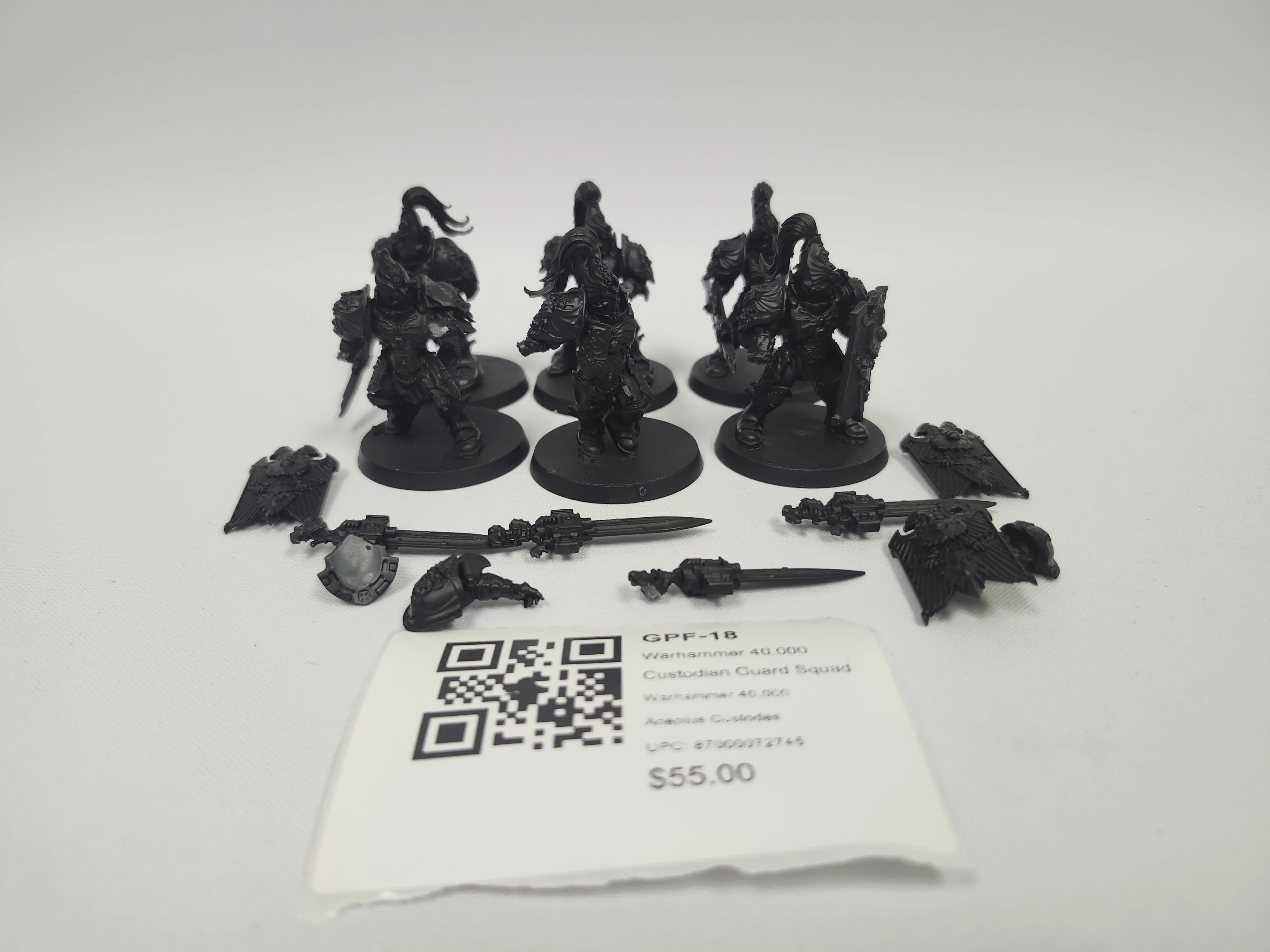Warhammer 40,000 Custodian Guard Squad GPF-18