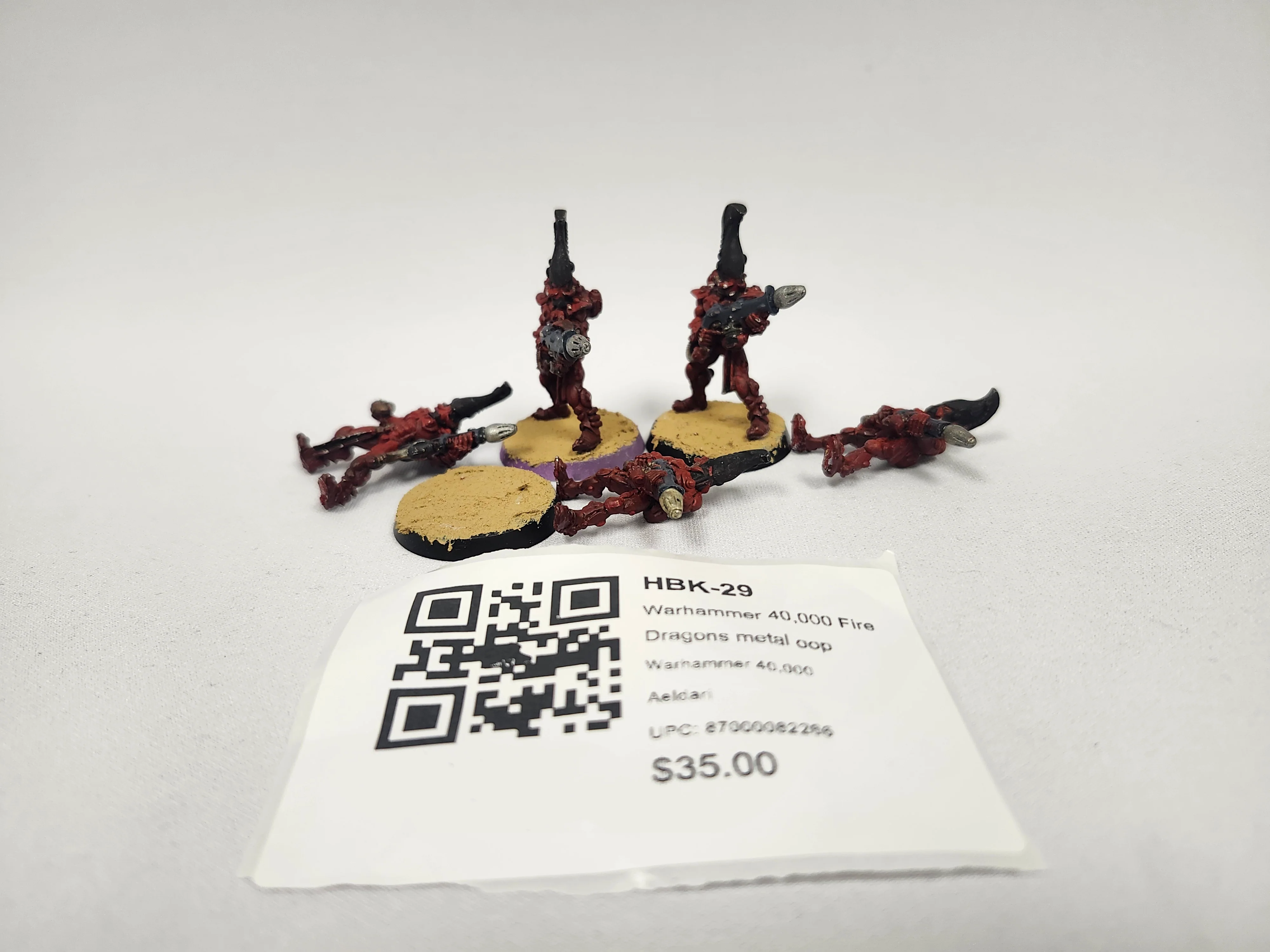 Warhammer 40,000 Fire Dragons metal oop HBK-29