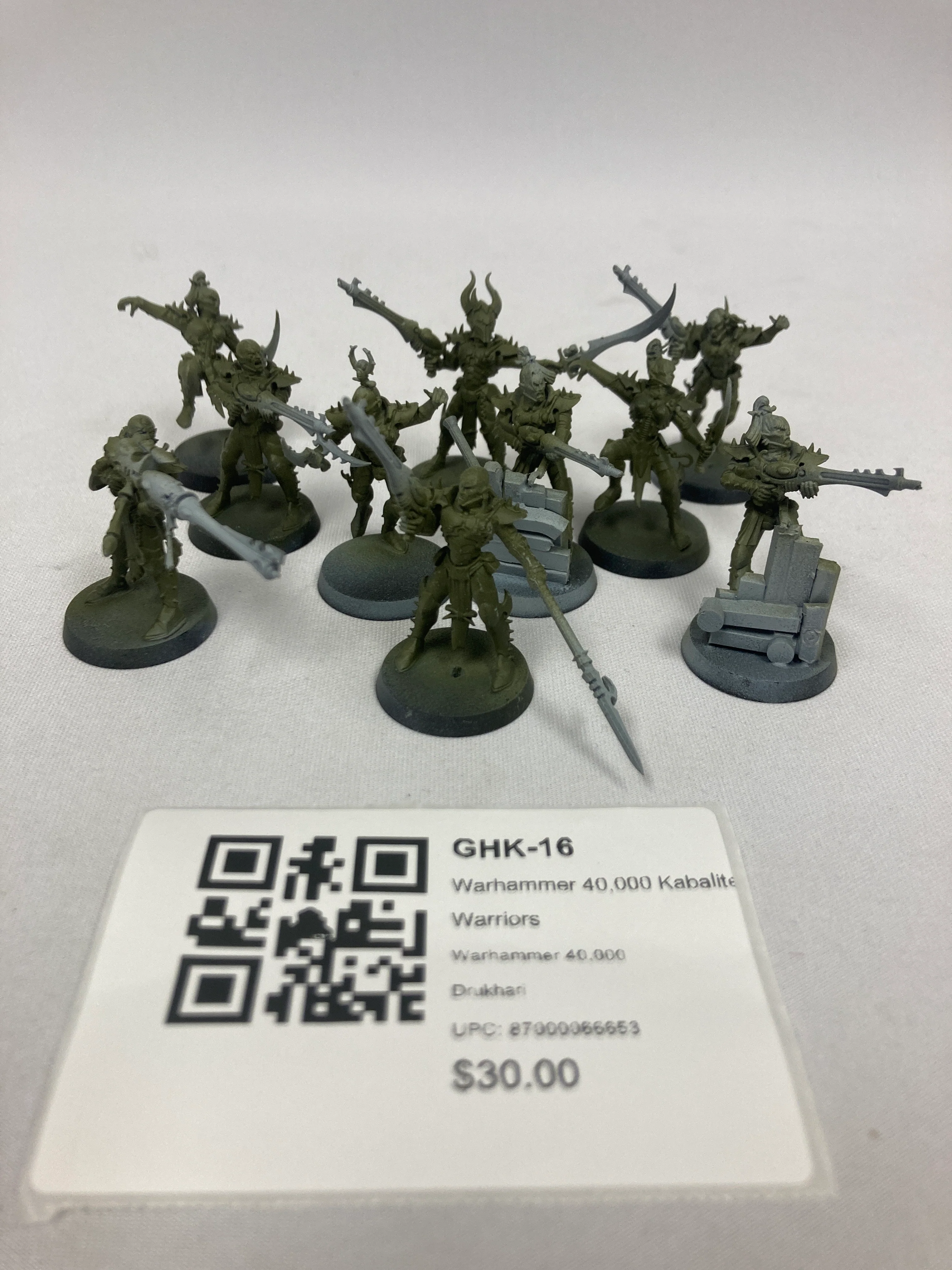 Warhammer 40,000 Kabalite Warriors GHK-16