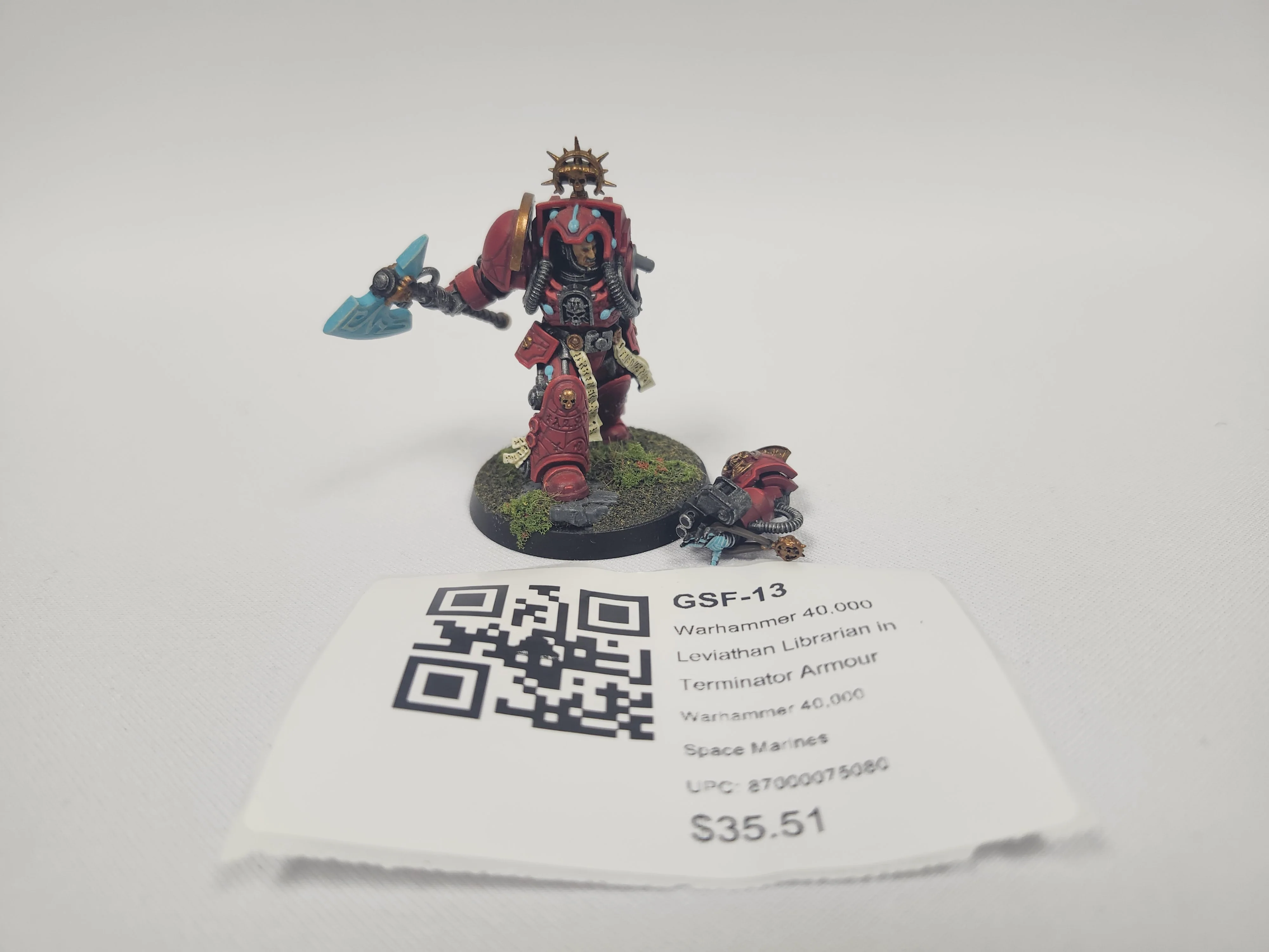 Warhammer 40,000 Leviathan Librarian in Terminator Armour GSF-13