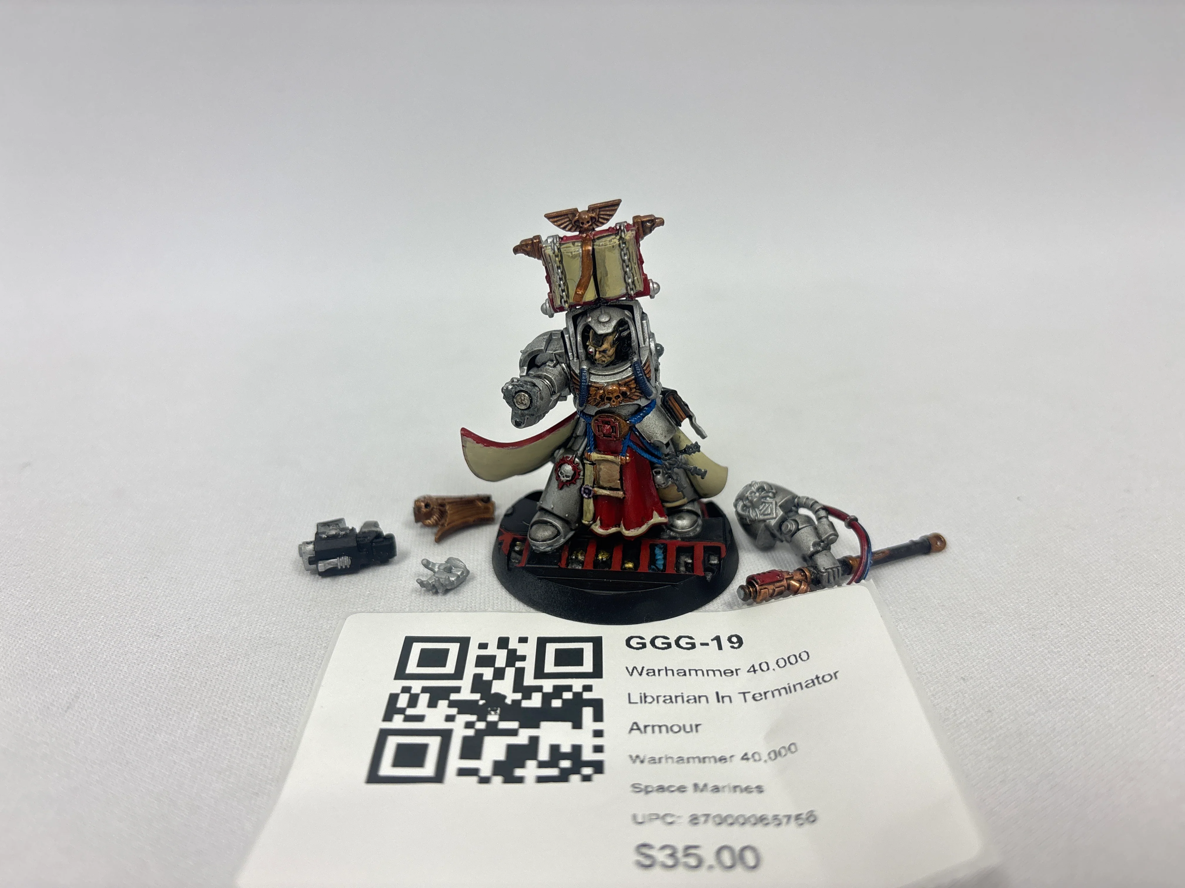 Warhammer 40,000 Librarian In Terminator Armour GGG-19