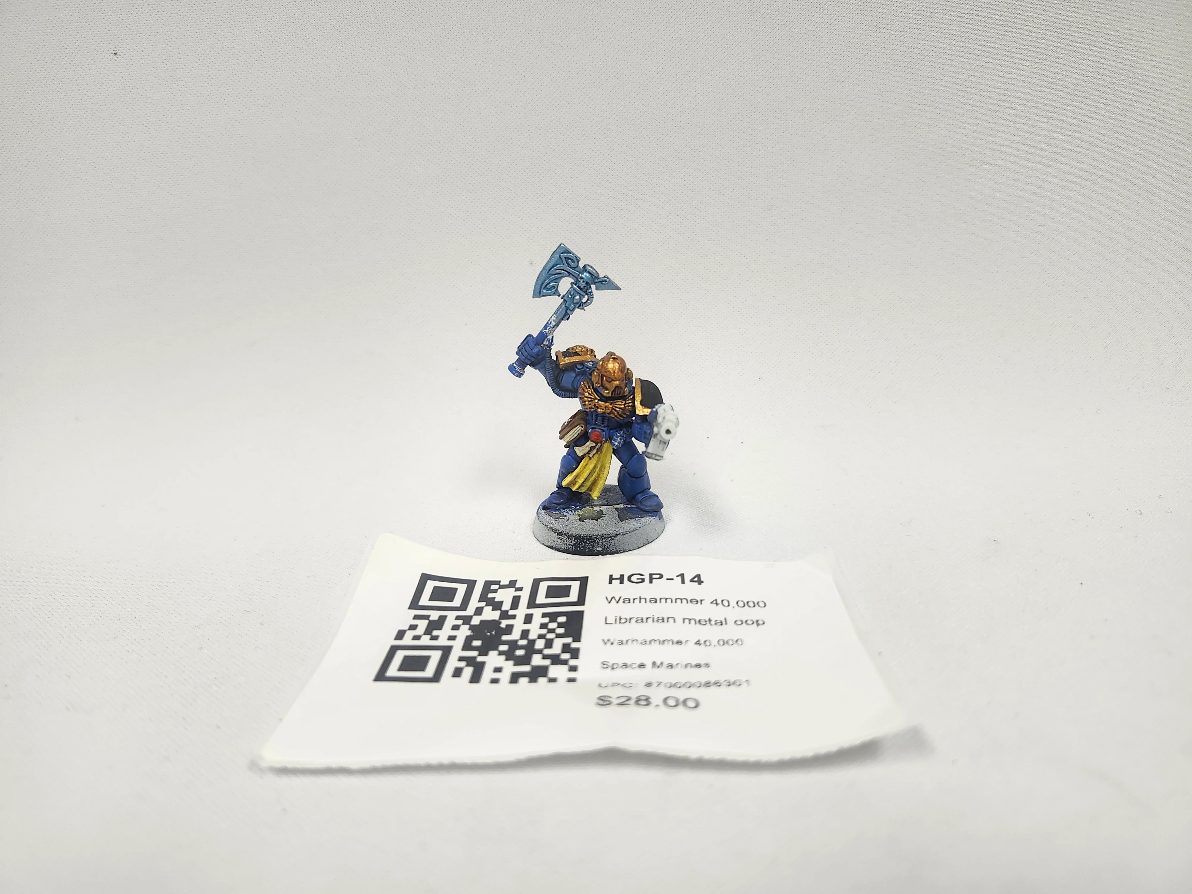 Warhammer 40,000 Librarian metal oop HGP-14