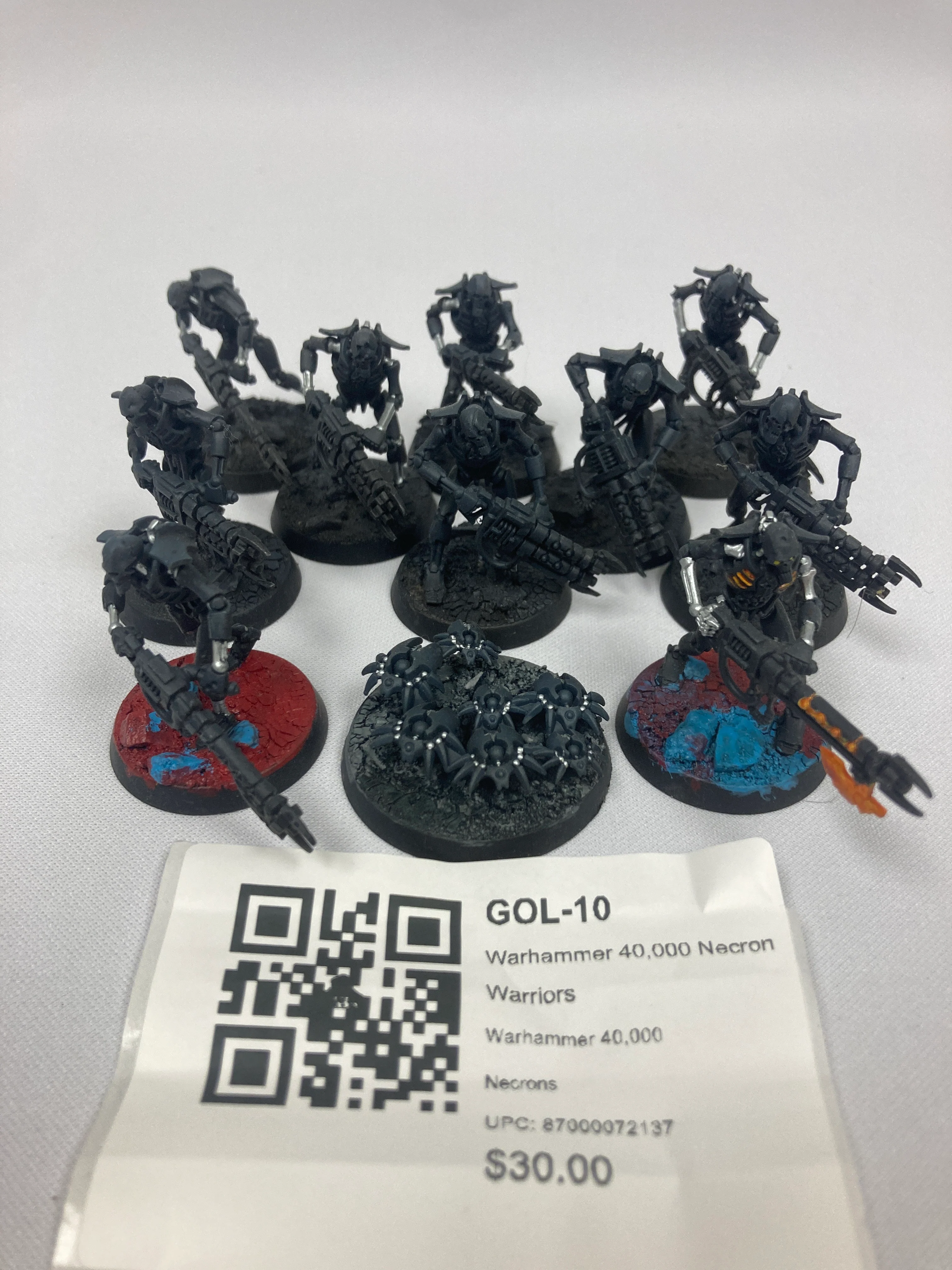 Warhammer 40,000 Necron Warriors GOL-10