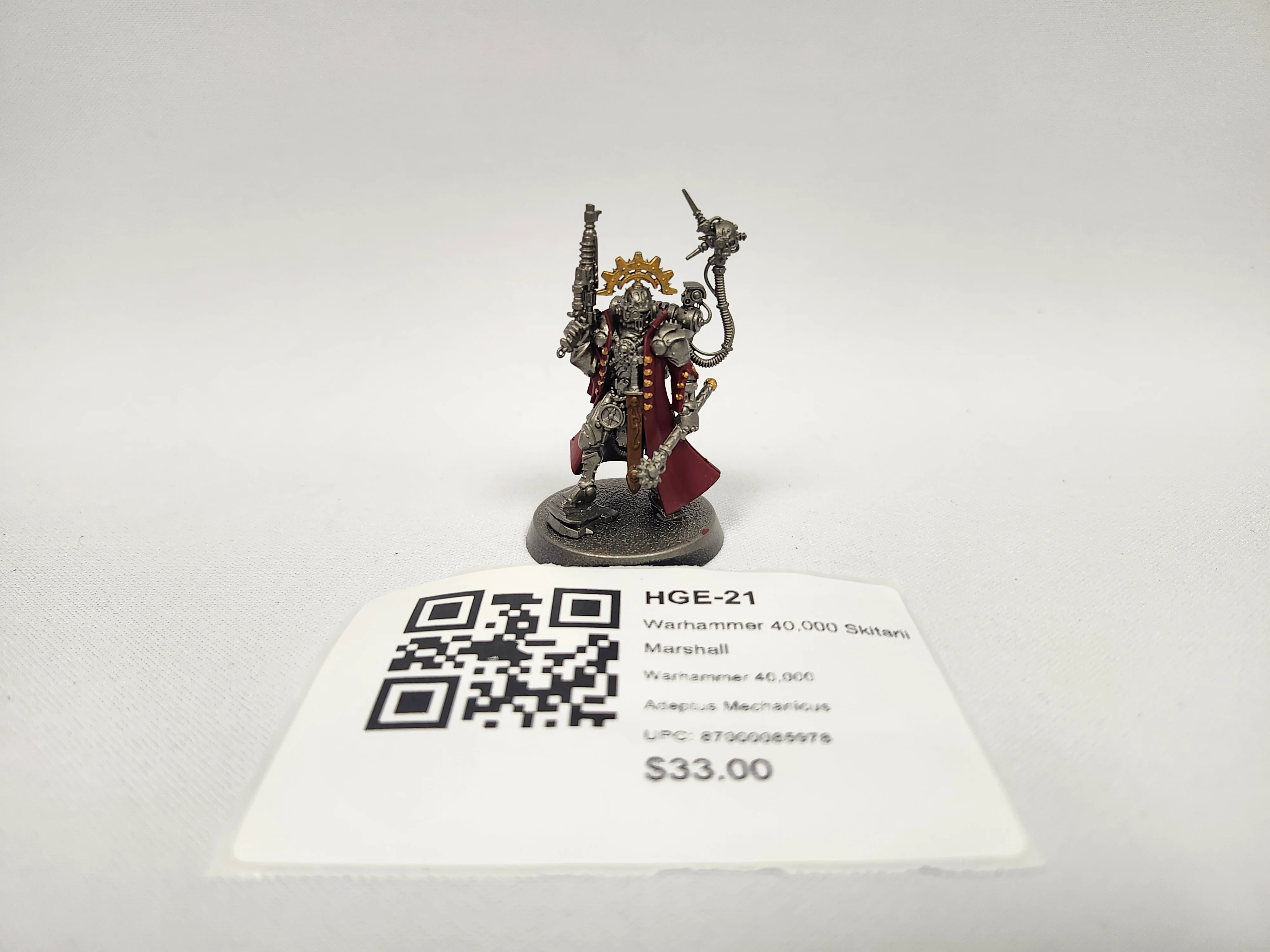 Warhammer 40,000 Skitarii Marshall HGE-21