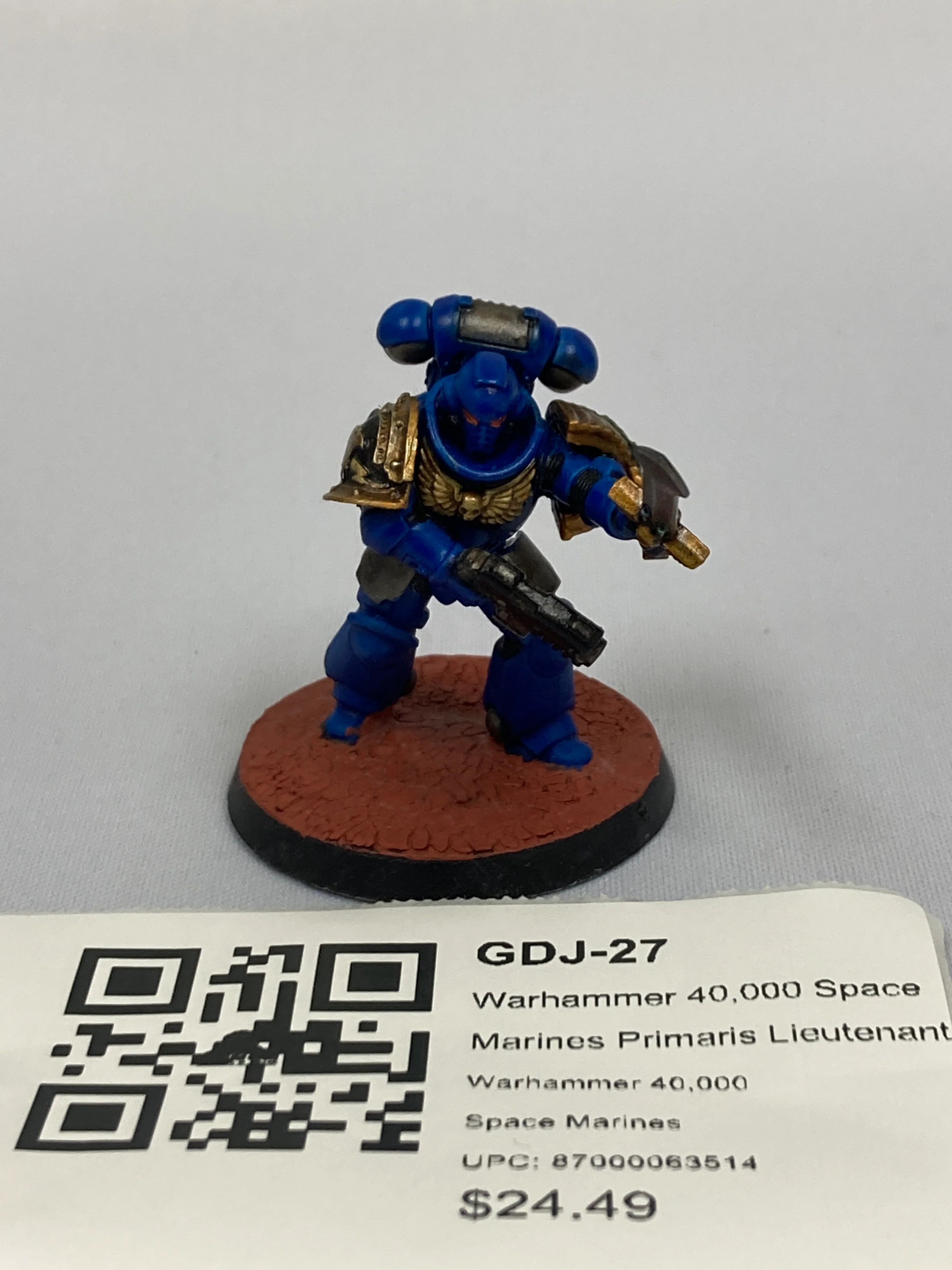 Warhammer 40,000 Space Marines Primaris Lieutenant GDJ-27