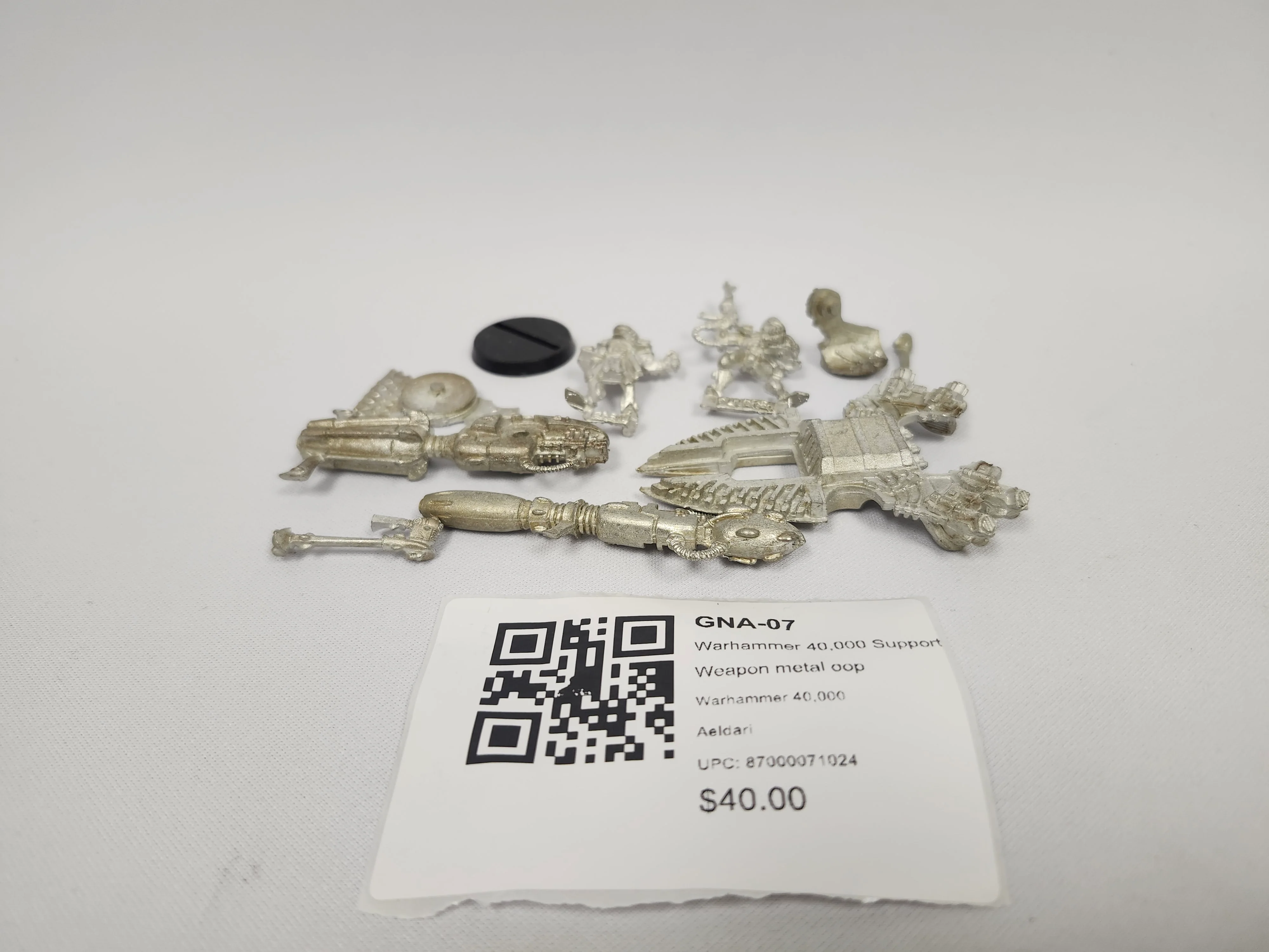Warhammer 40,000 Support Weapon metal oop GNA-07