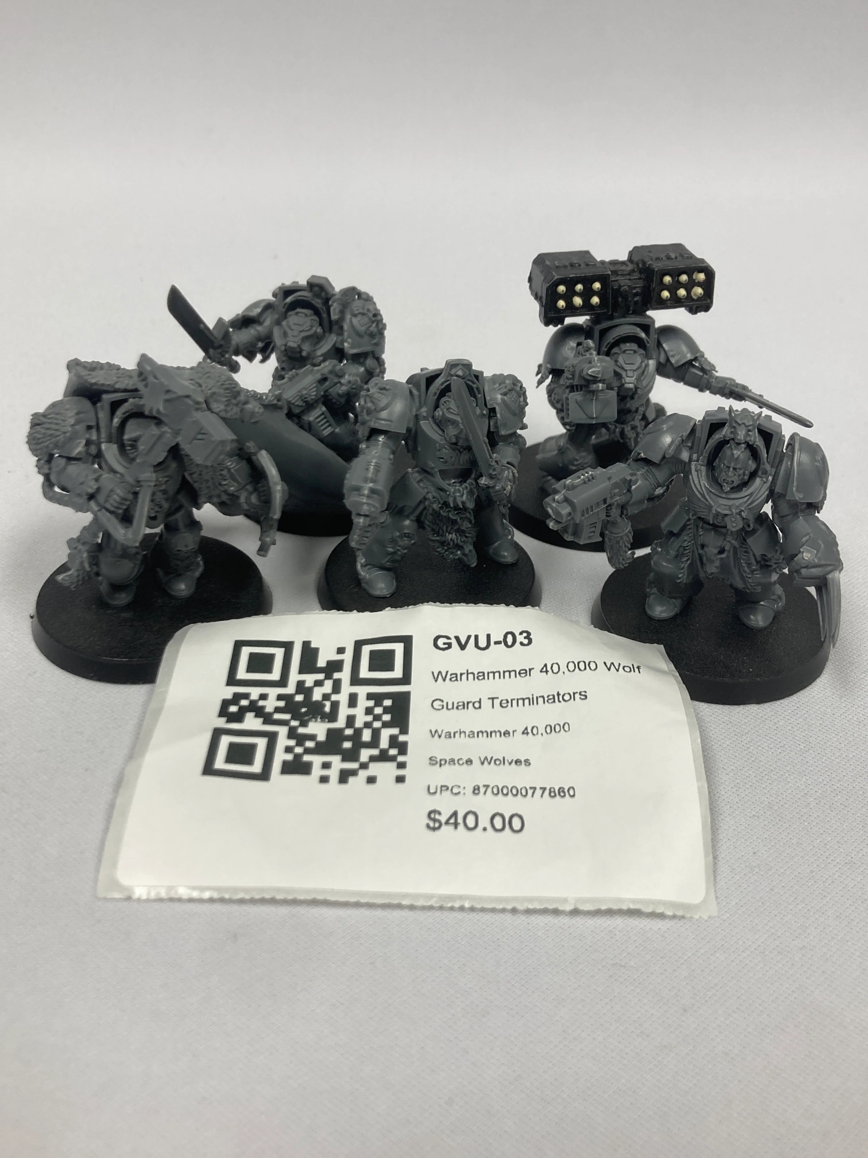 Warhammer 40,000 Wolf Guard Terminators GVU-03