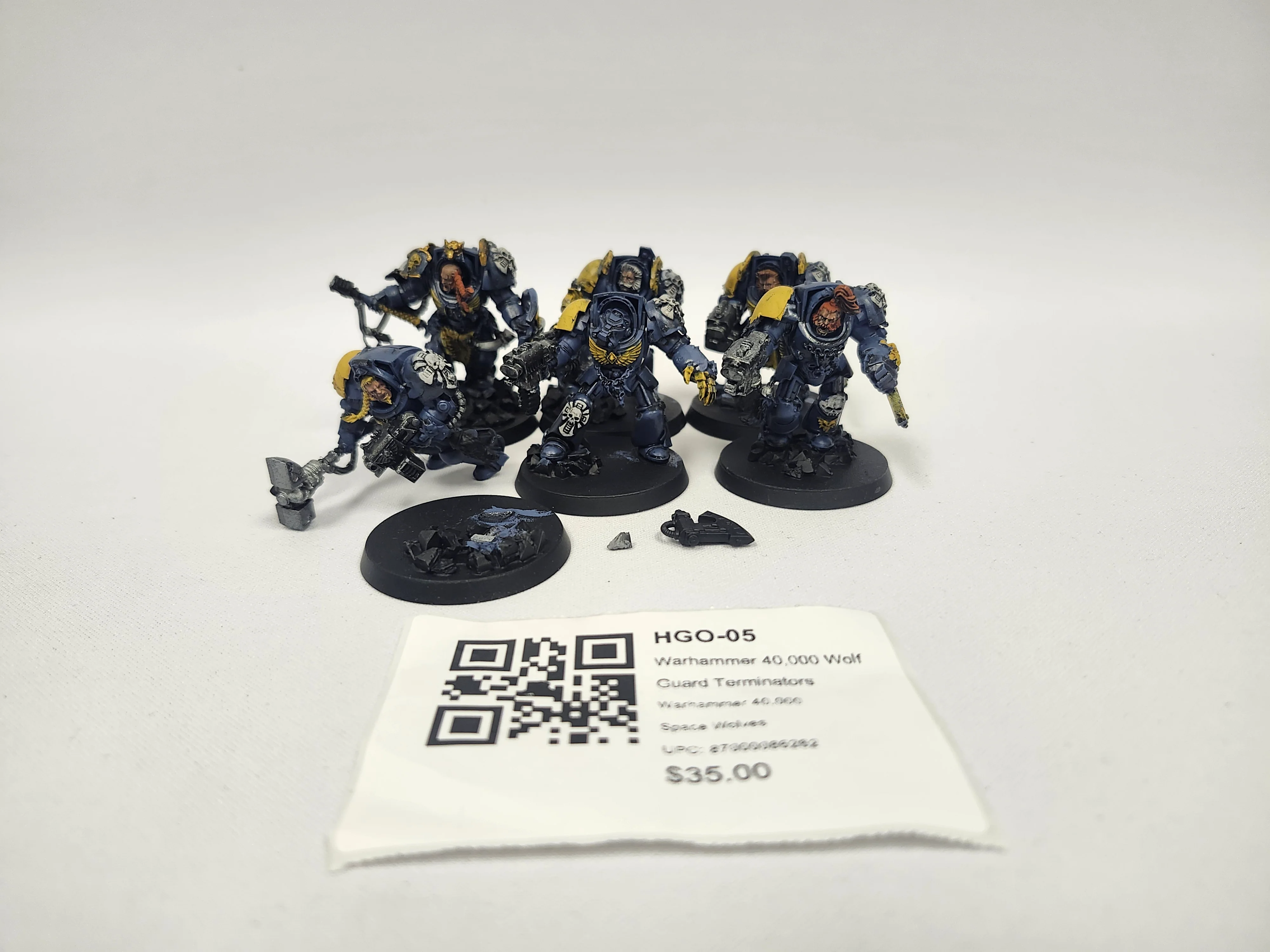 Warhammer 40,000 Wolf Guard Terminators HGO-05