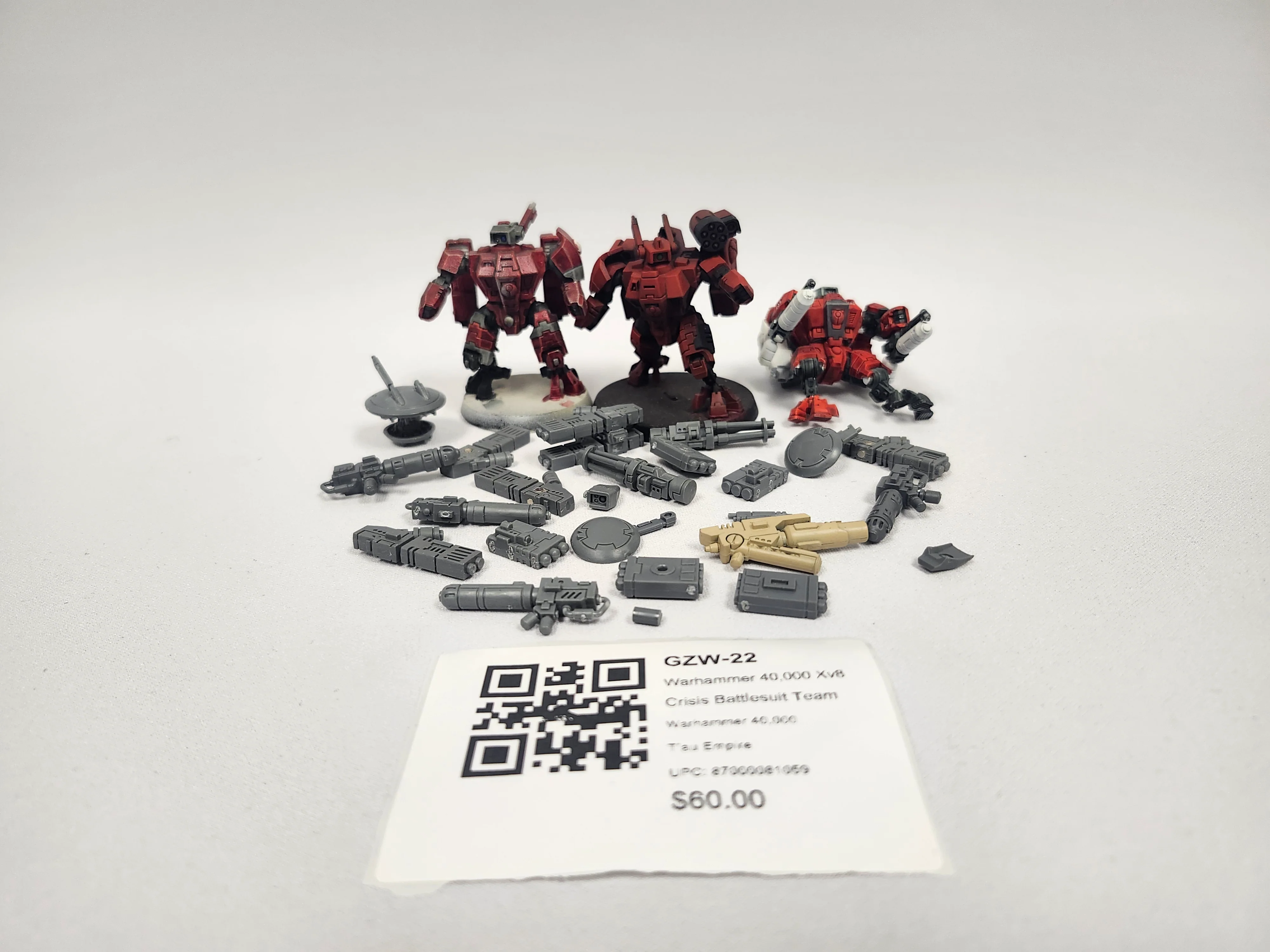 Warhammer 40,000 Xv8 Crisis Battlesuit Team GZW-22